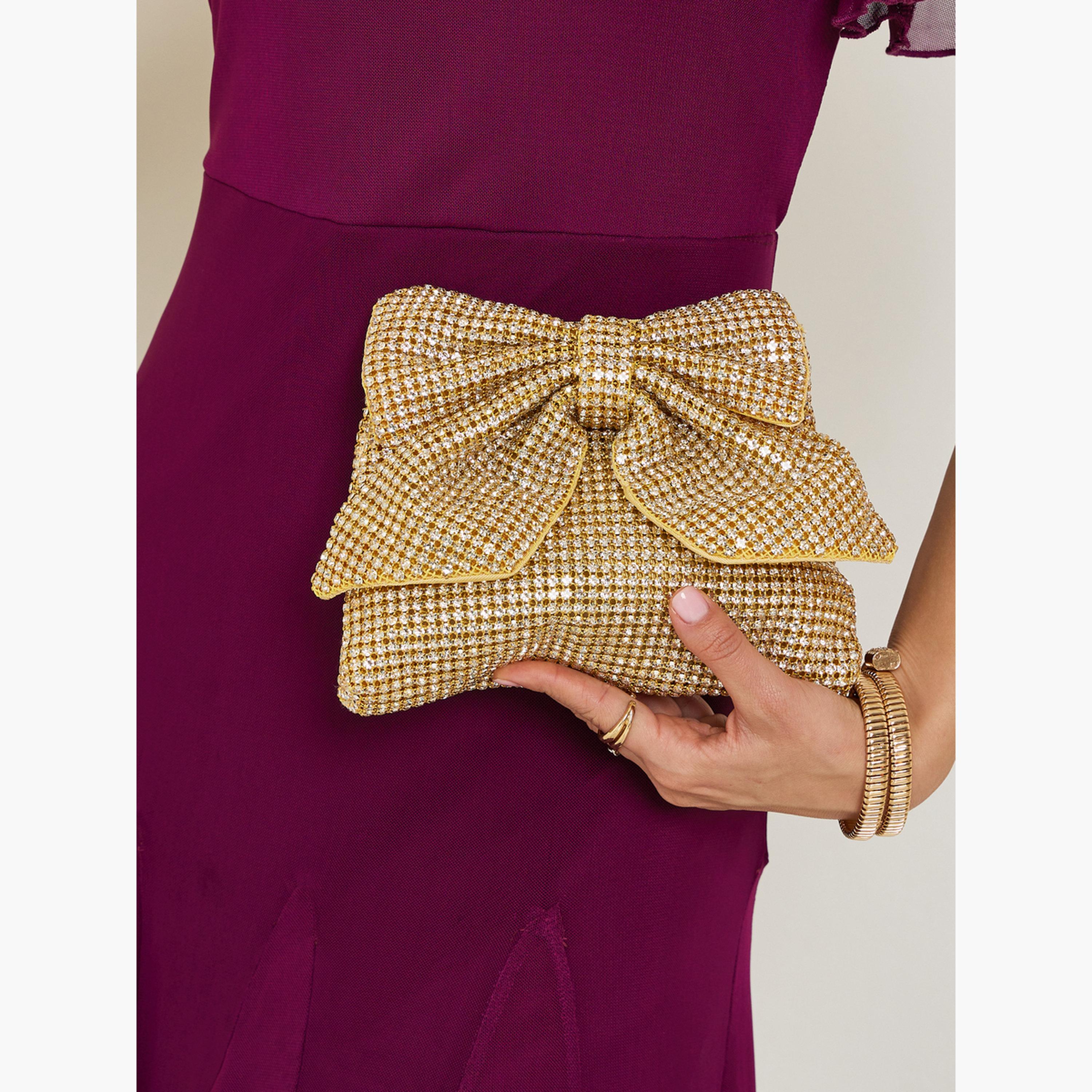 حقيبة كلاتش مزينة بفيونكة-women-bagsandwallets-handbags-image-2