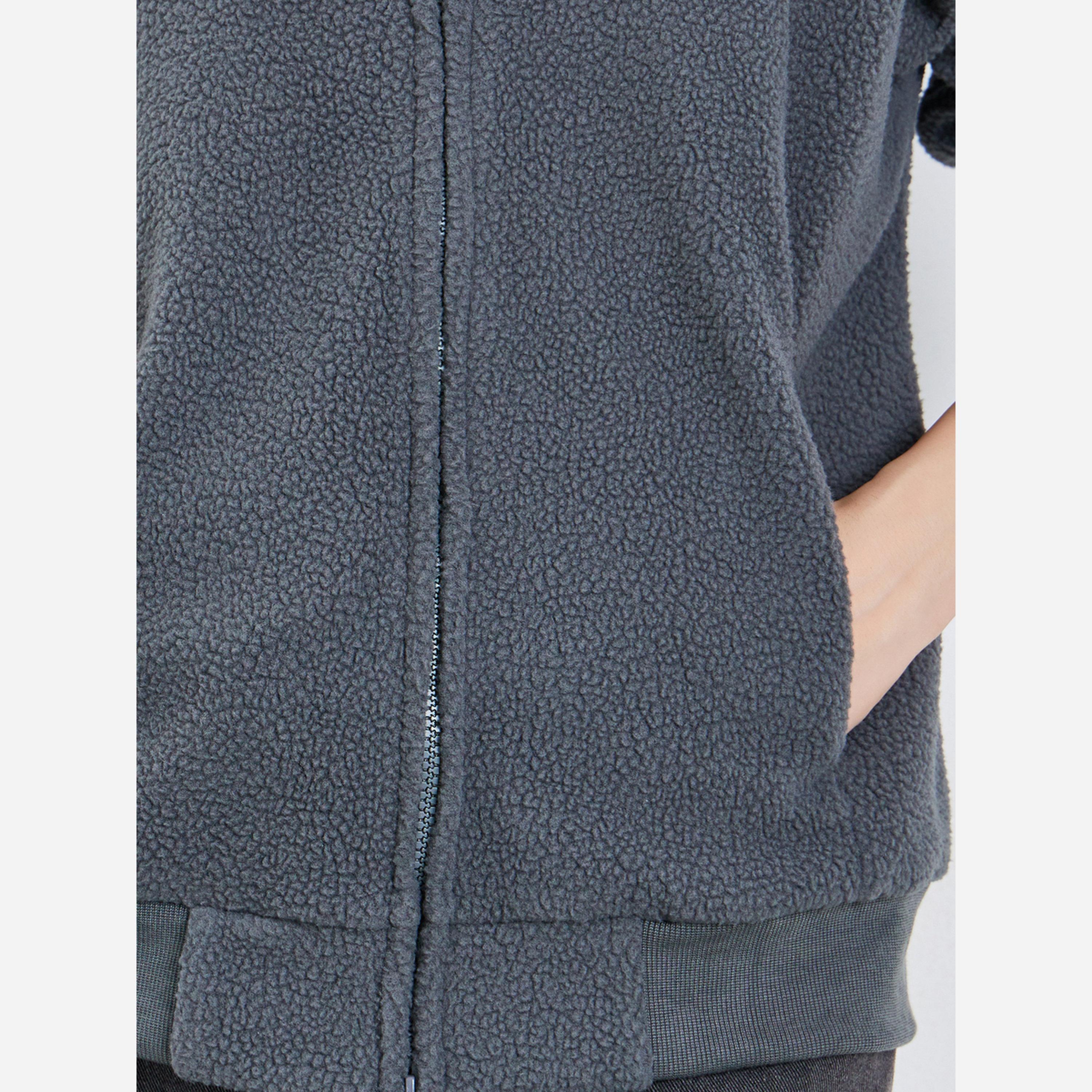 Styli Women Zip-Up Polar Fleece Jacket-women-winterwear-coatsandjackets-jackets-image-6