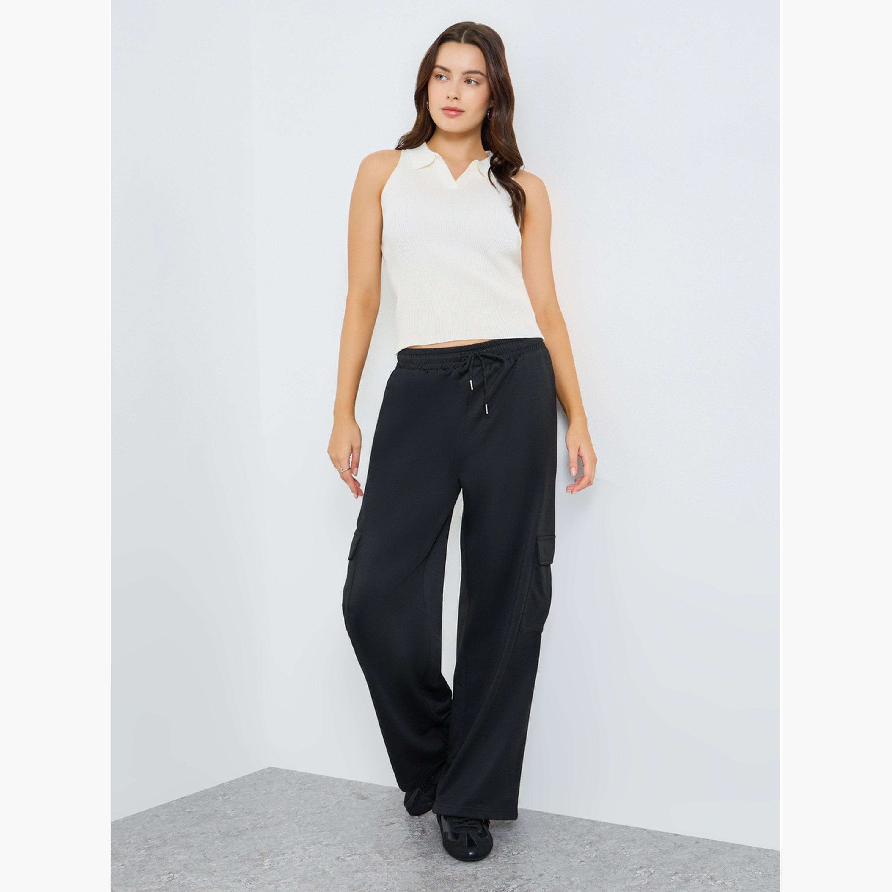 جوغر كارجو سادة-women-clothing-bottoms-joggers-image-2