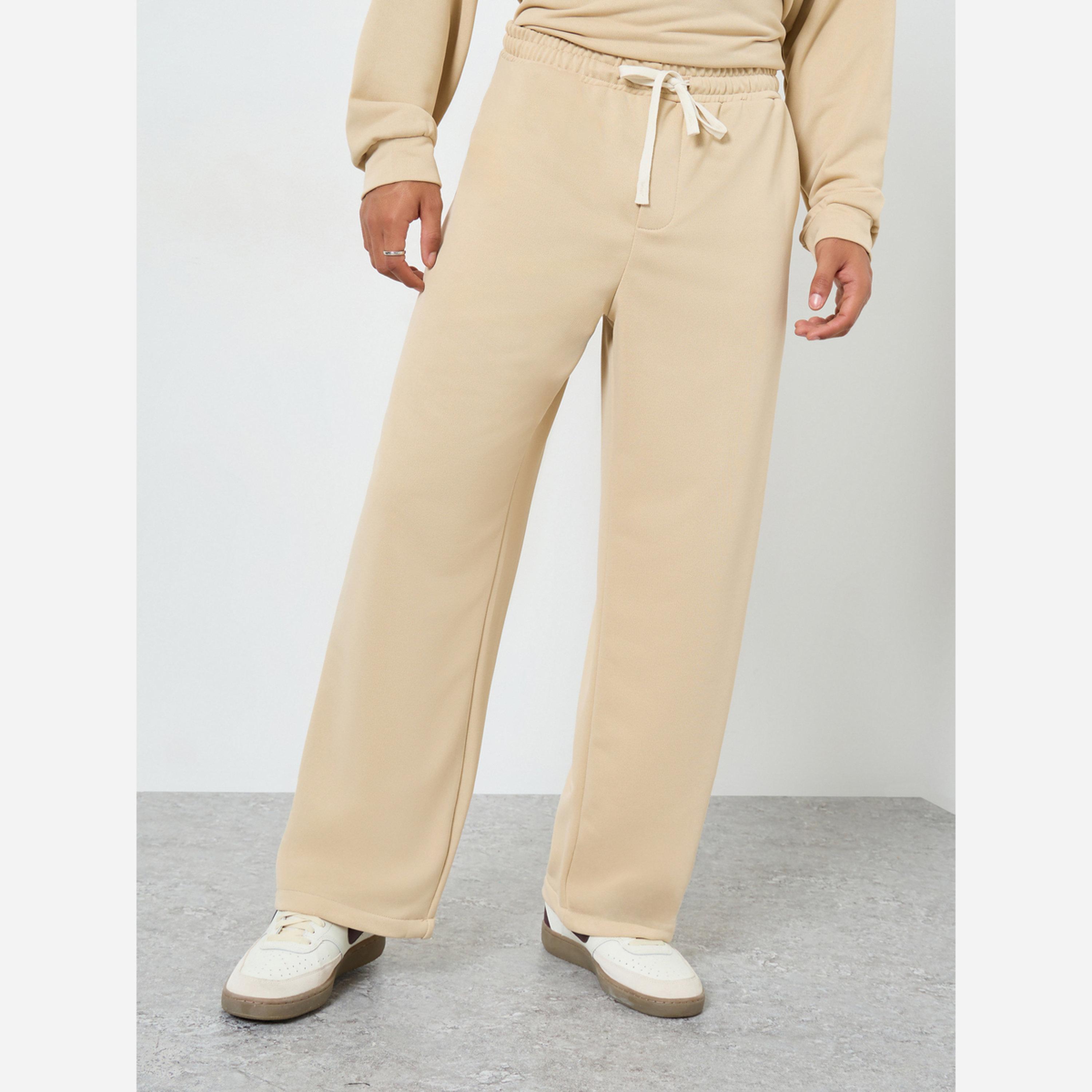 Take Two Men Beige Hoodie and Joggers Co-ords-men-clothing-coordsets-image-4