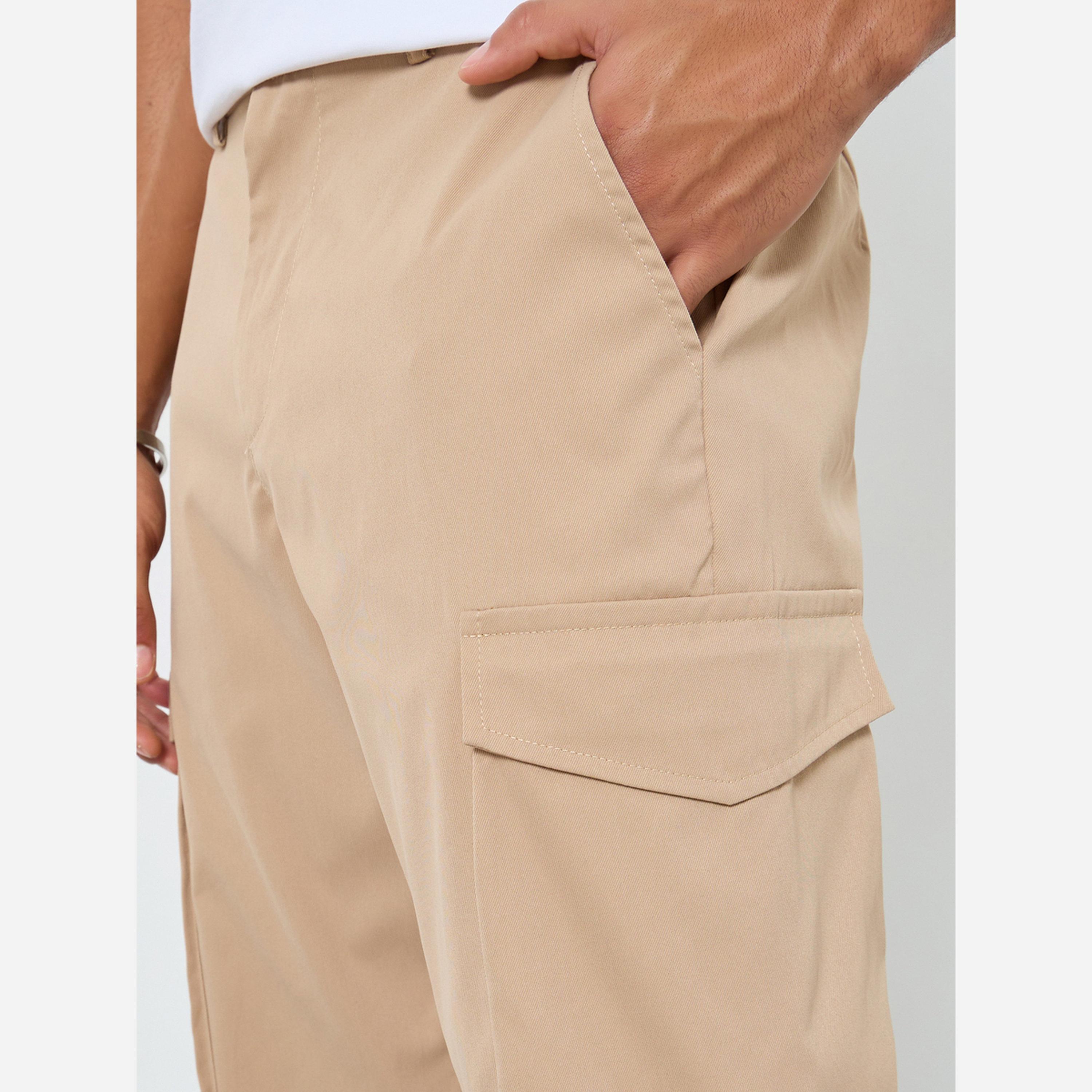 Take Two Men Solid Pocket Detail Straight Leg Pants-men-clothing-bottoms-trousersandchinos-trousers-image-3