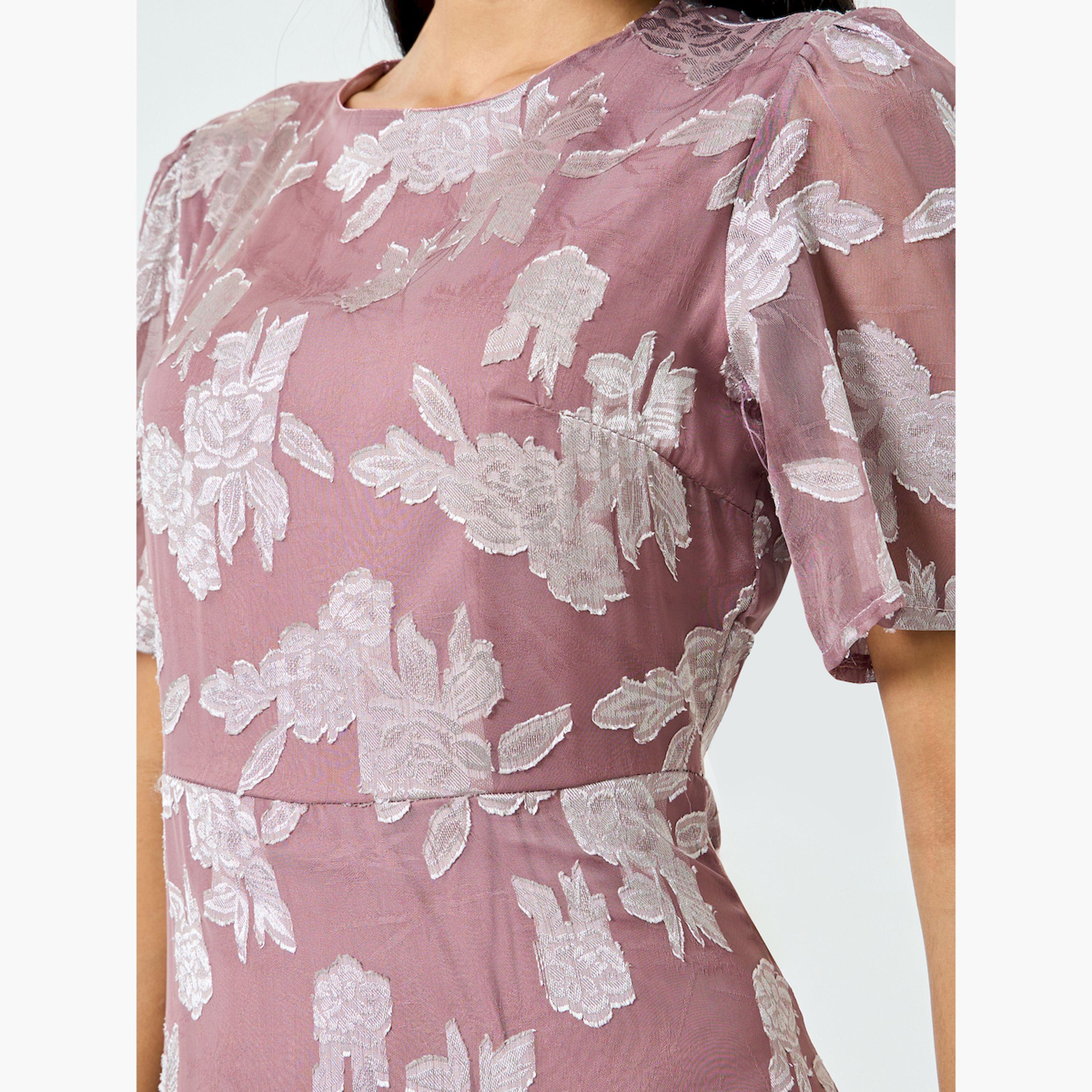Styli Lilac Floral Print A-Line Maxi Dress-women-clothing-dresses-image-6
