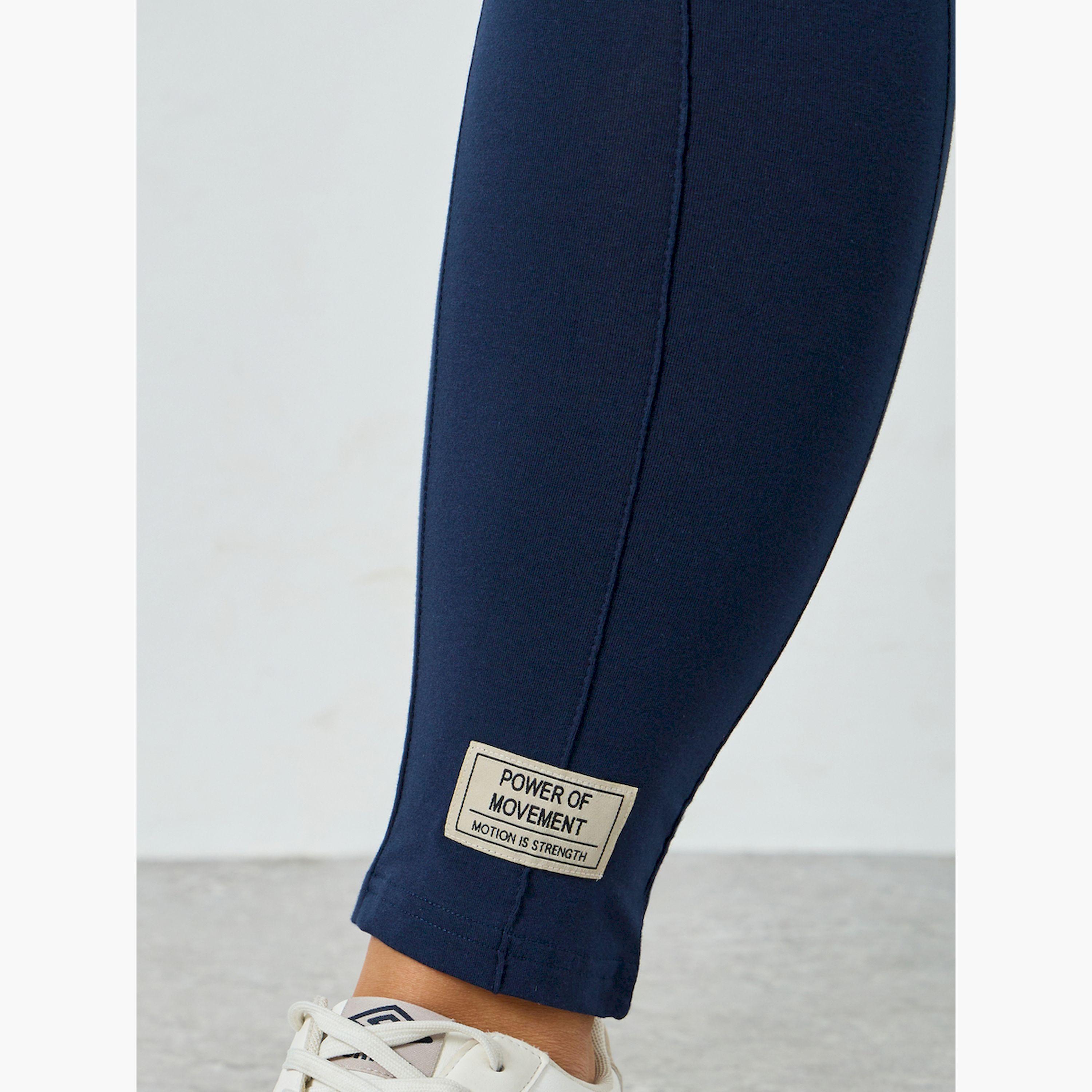ليقنز أساسي بتفاصيل رقعة بمقاس كبير-women-clothing-bottoms-leggings-image-3
