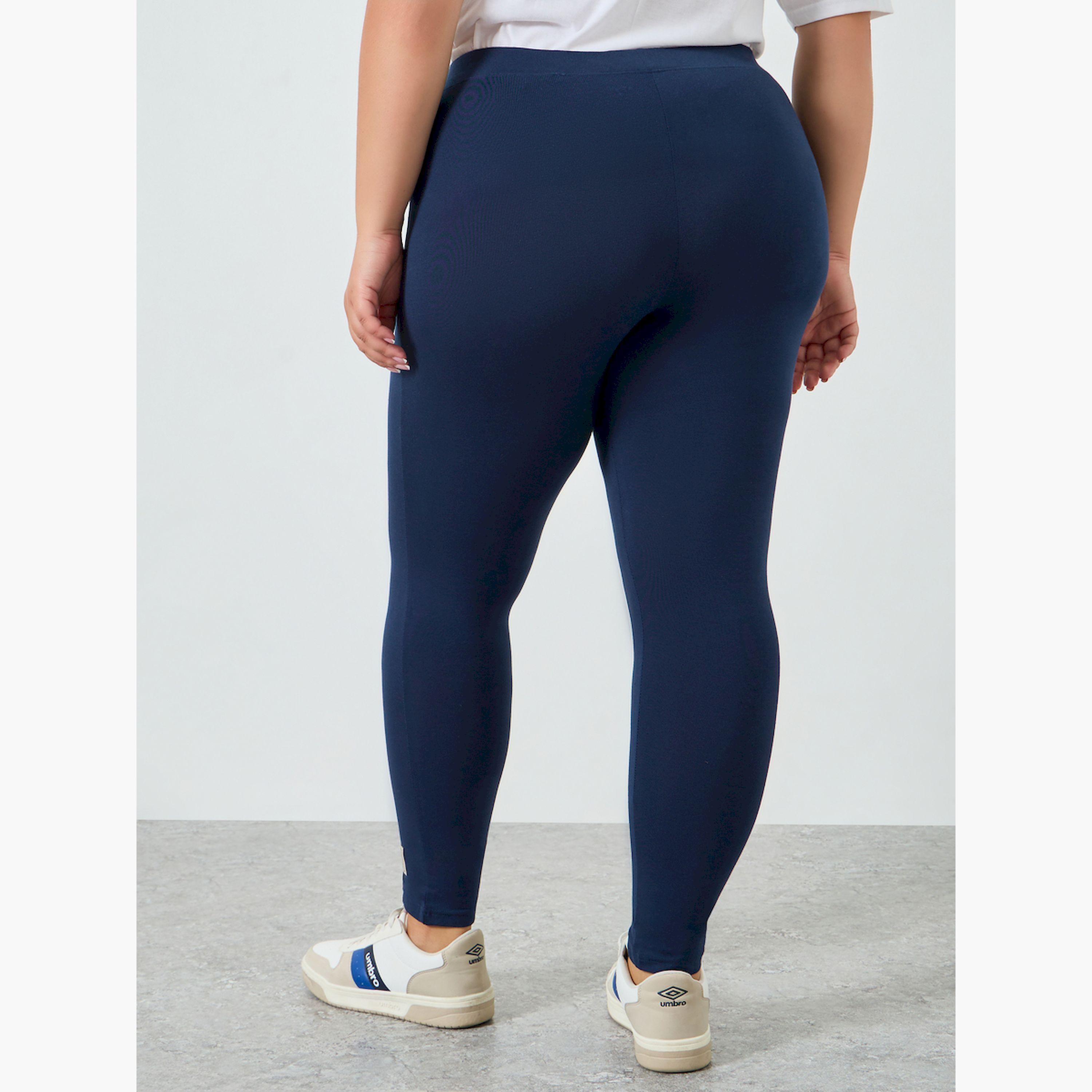 ليقنز أساسي بتفاصيل رقعة بمقاس كبير-women-clothing-bottoms-leggings-image-4