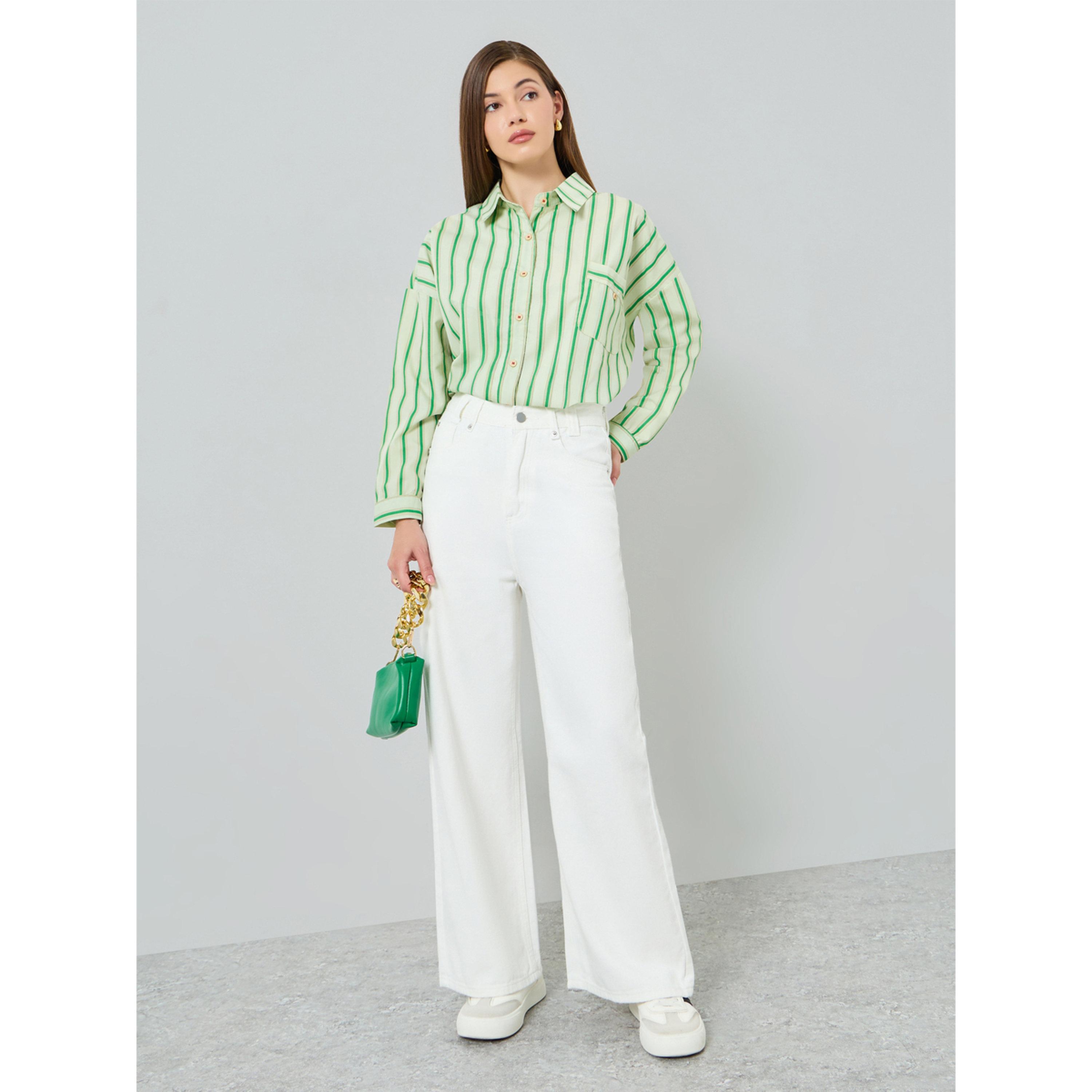 Styli Women Off White Wide Leg Jeans-women-clothing-bottoms-jeans-image-2