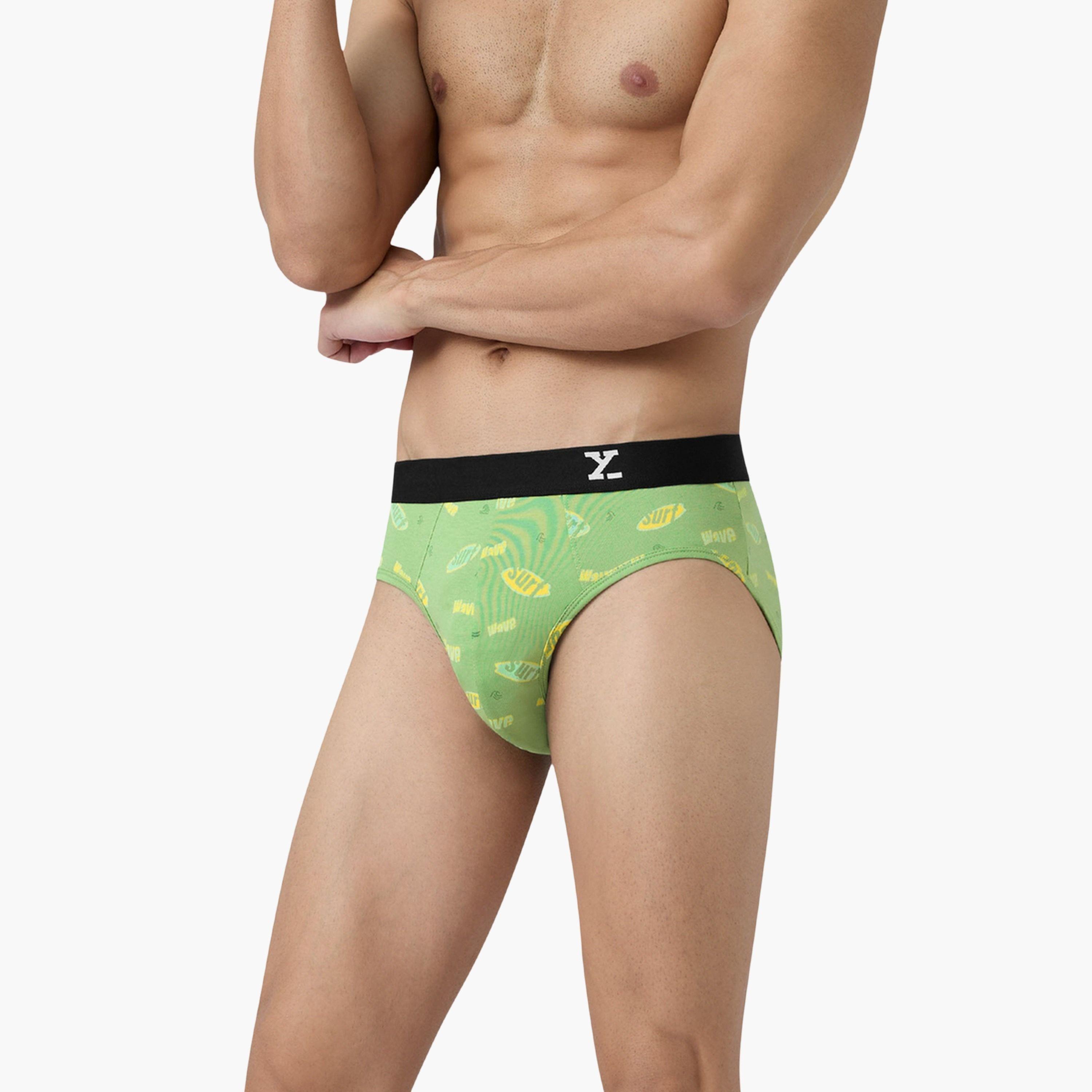 XYXX Men Surf Super Combed Cotton Printed Antibacterial Briefs-men-clothing-innerwear-underwear-image-4