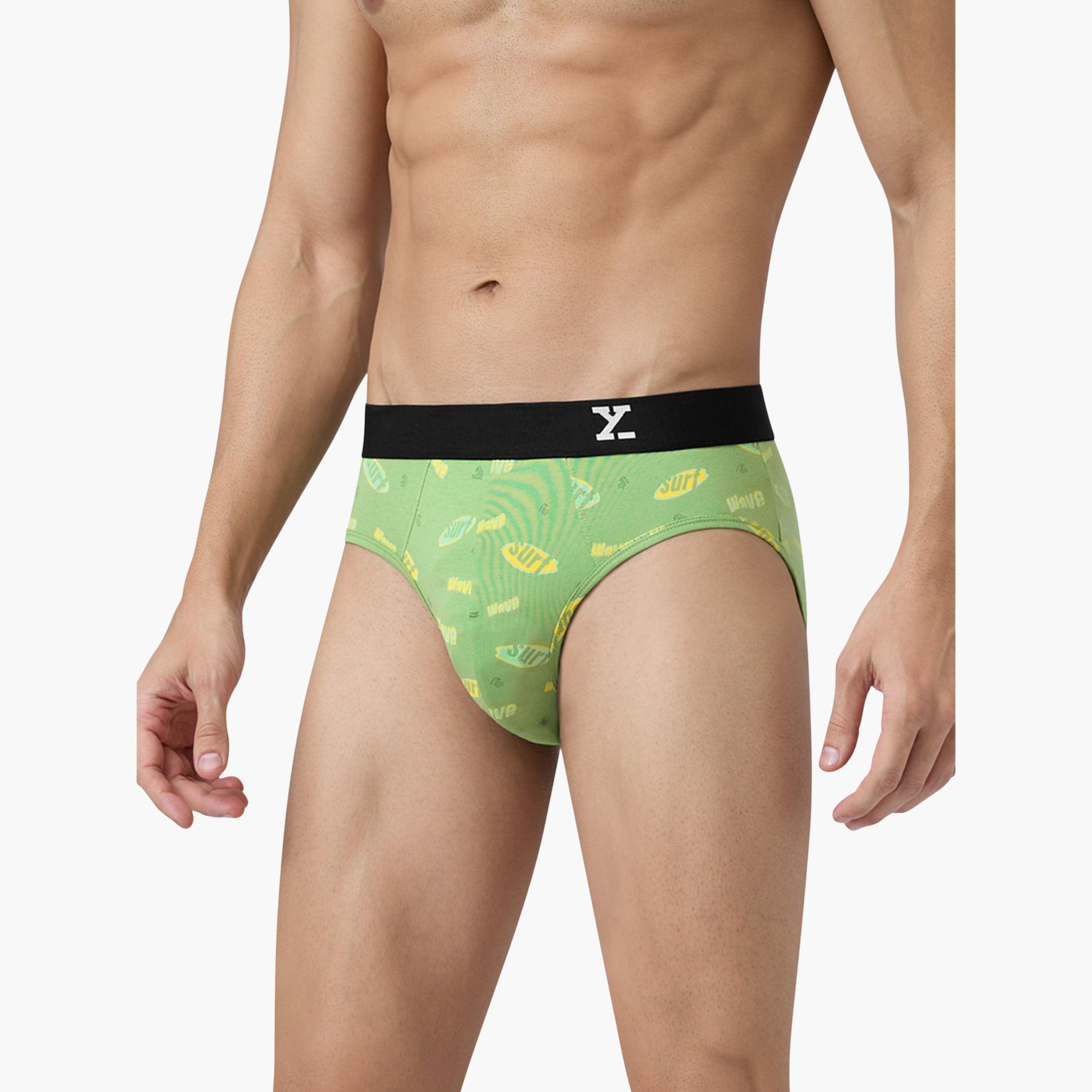اكس واي اكس اكس - سروال داخلي رجالي مضادة للبكتيريا طبعة قطن ممشط فائق الجودة-men-clothing-innerwear-underwear-image-5