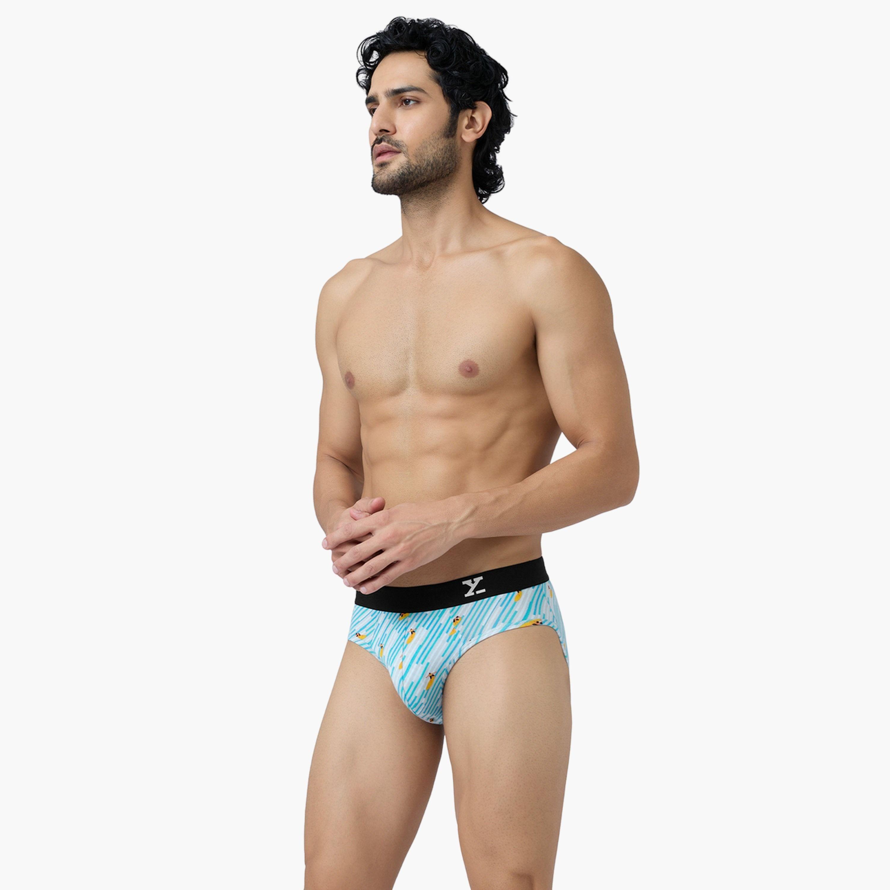 XYXX Men Surf Super Combed Cotton Printed Antibacterial Briefs-men-clothing-innerwear-underwear-image-2