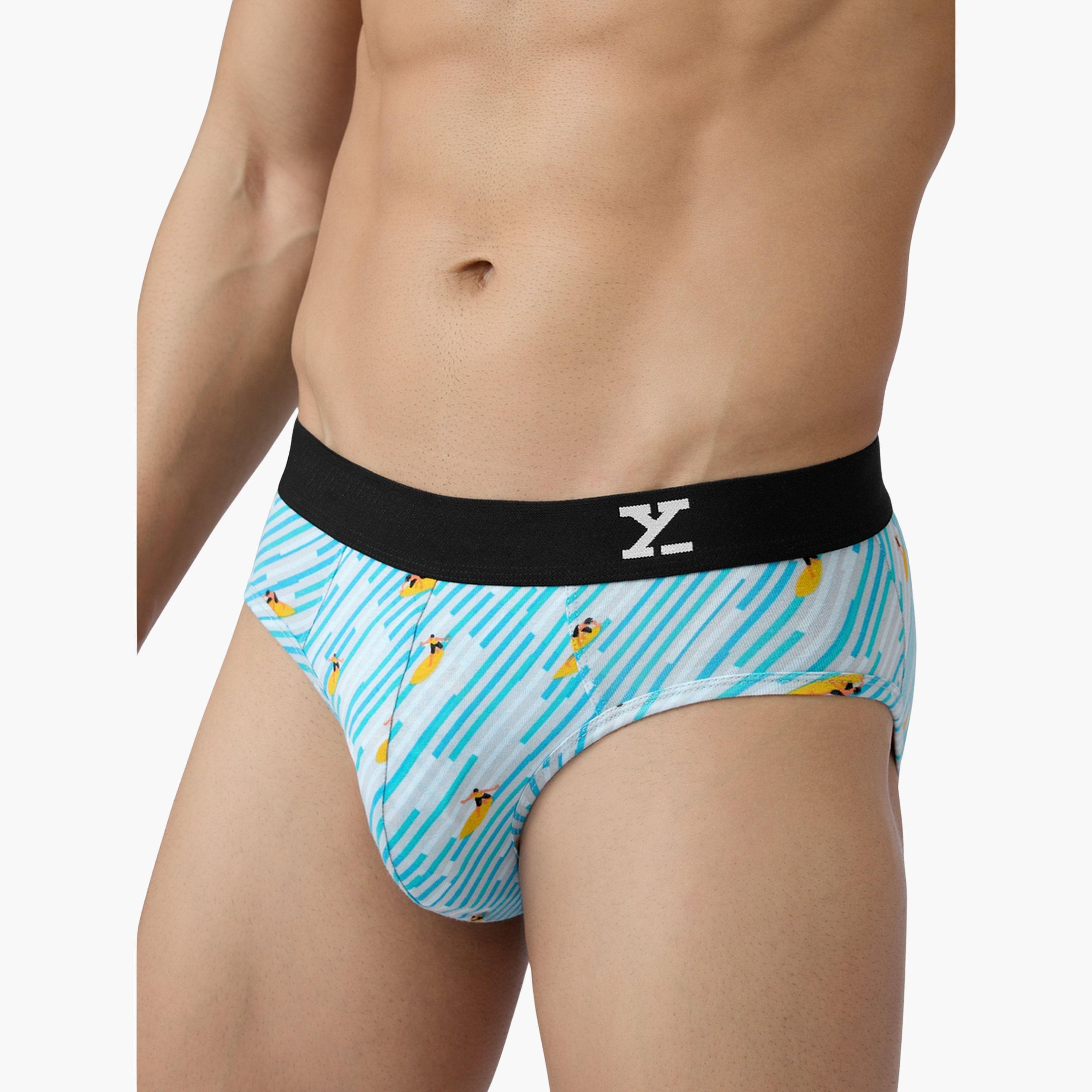اكس واي اكس اكس - سروال داخلي رجالي مضادة للبكتيريا طبعة قطن ممشط فائق الجودة-men-clothing-innerwear-underwear-image-6