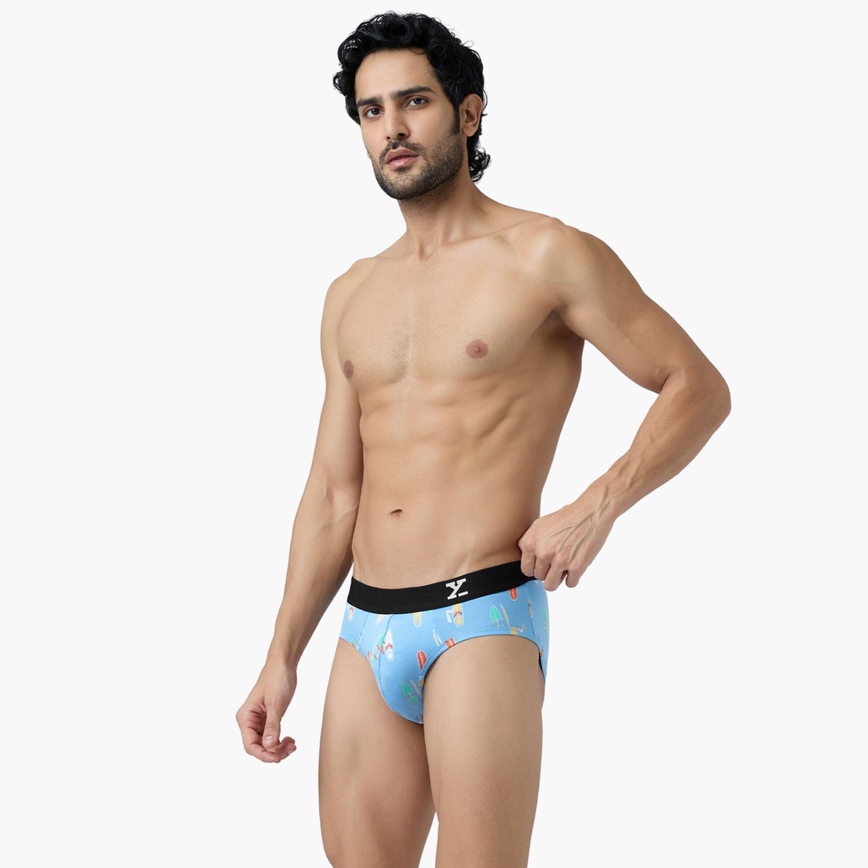 XYXX Men Surf Super Combed Cotton Printed Antibacterial Briefs-men-clothing-innerwear-underwear-image-2