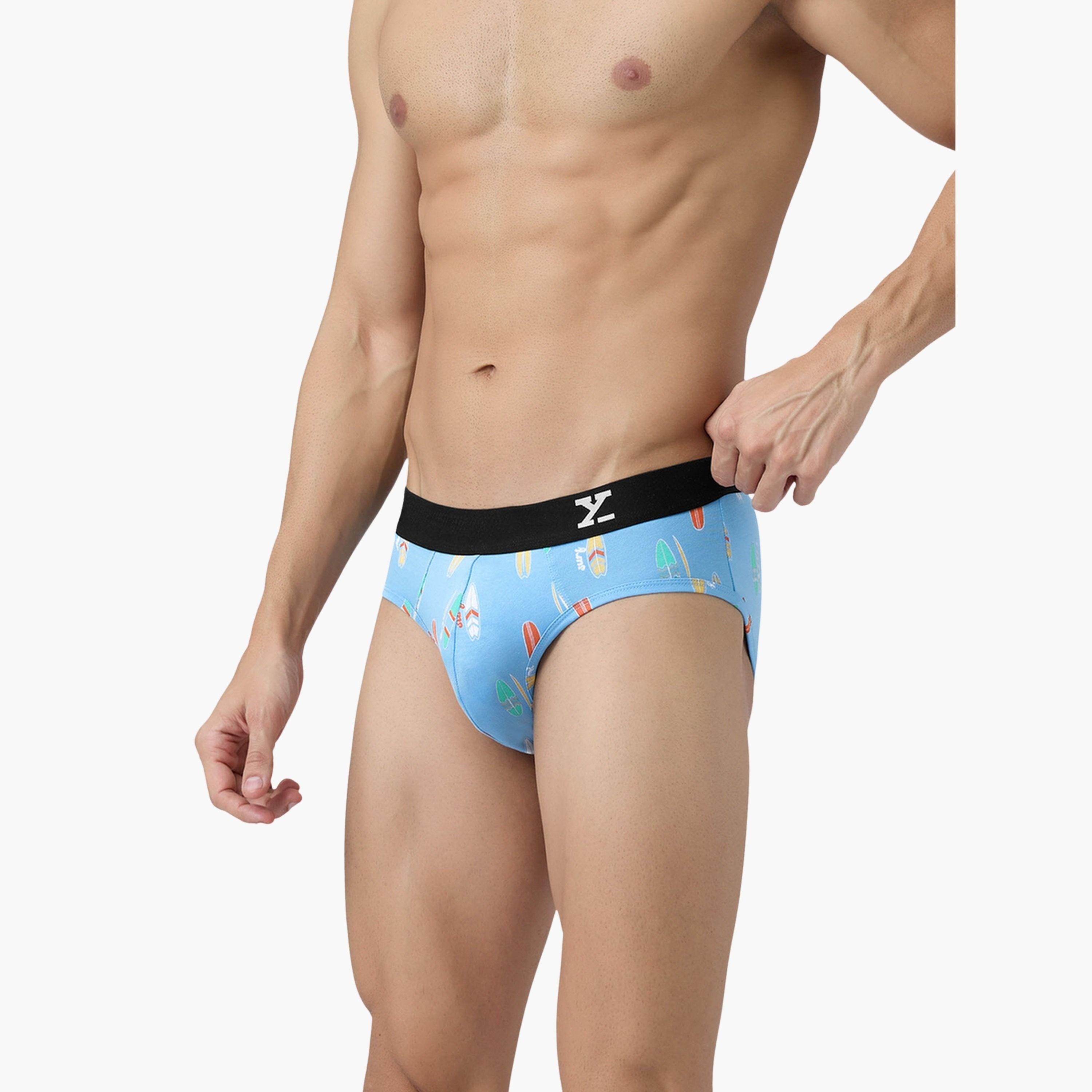 XYXX Men Surf Super Combed Cotton Printed Antibacterial Briefs-men-clothing-innerwear-underwear-image-4
