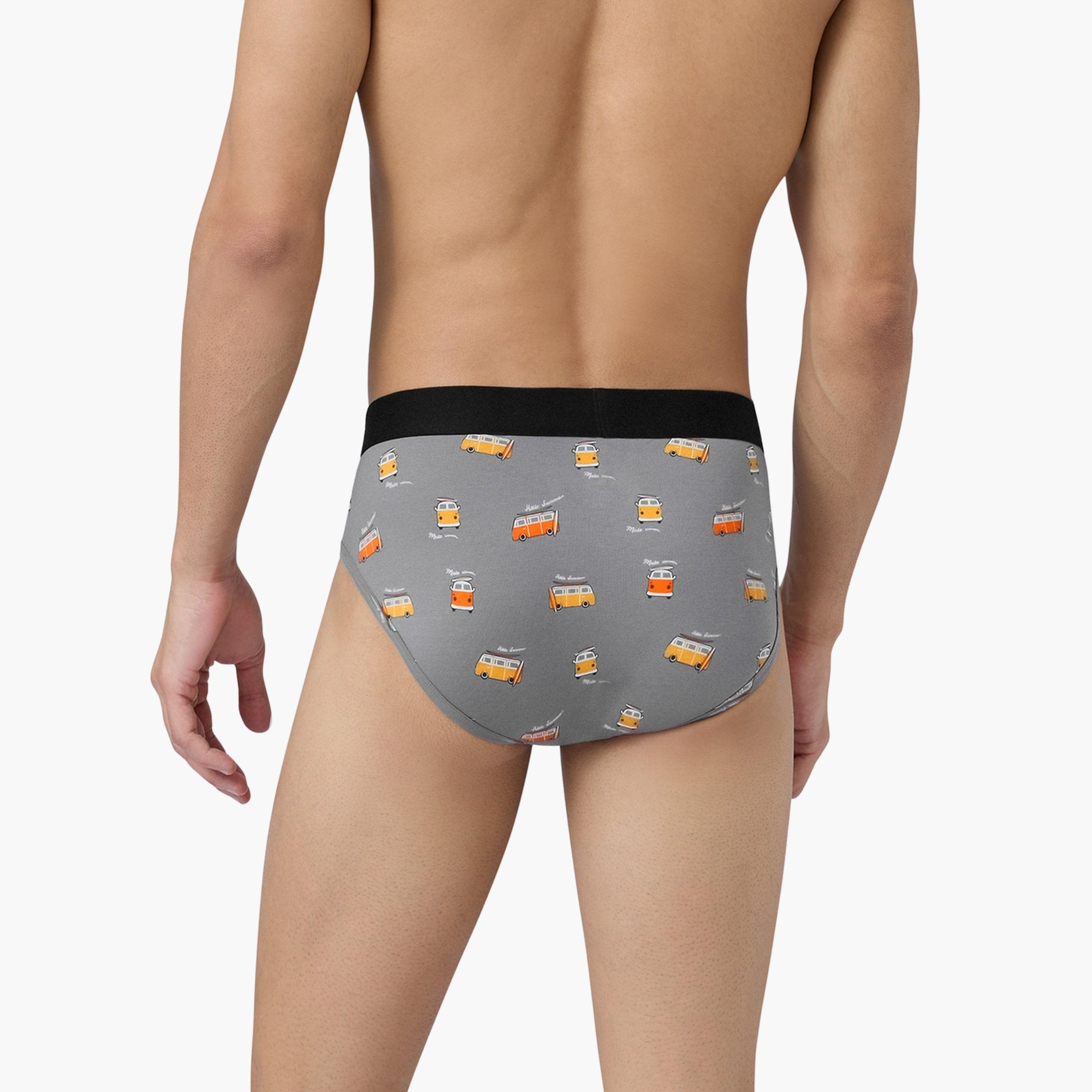 XYXX Men Surf Super Combed Cotton Printed Antibacterial Briefs-men-clothing-innerwear-underwear-image-3