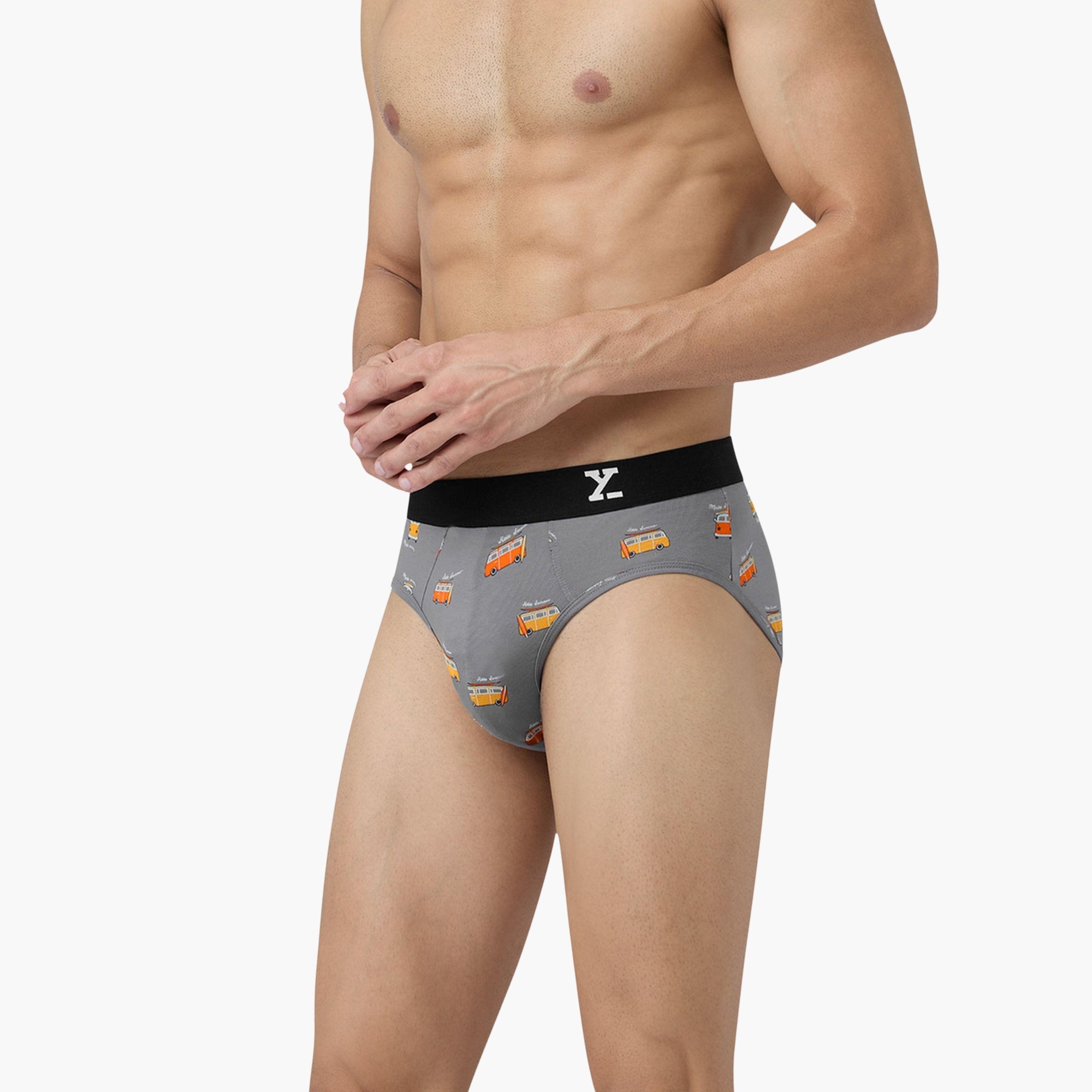 XYXX Men Surf Super Combed Cotton Printed Antibacterial Briefs-men-clothing-innerwear-underwear-image-5