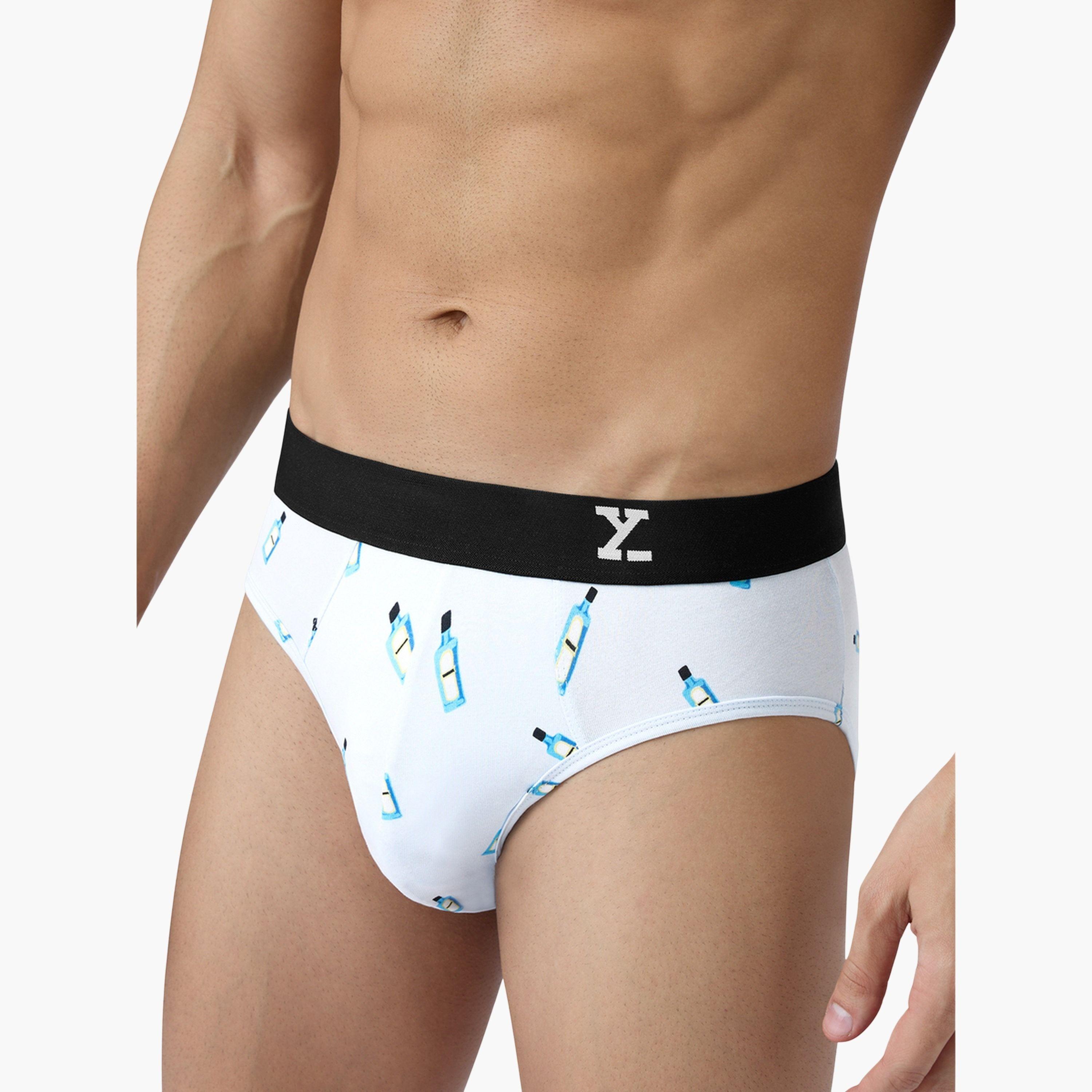 اكس واي اكس اكس - سروال داخلي رجالي مضادة للبكتيريا طبعة قطن ممشط فائق الجودة-men-clothing-innerwear-underwear-image-6