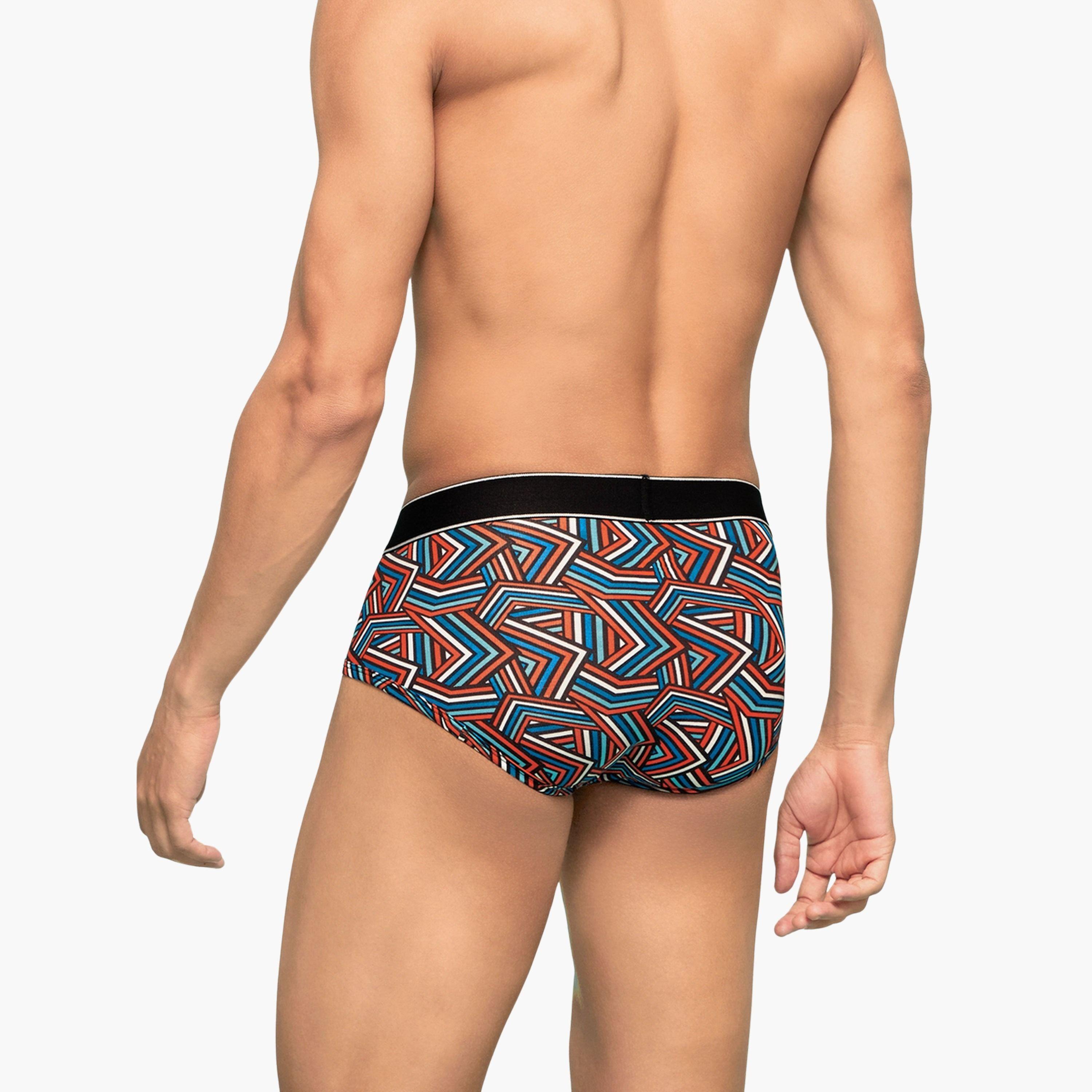 XYXX Men Cotton Stripes Parallax Briefs-men-clothing-innerwear-underwear-image-3