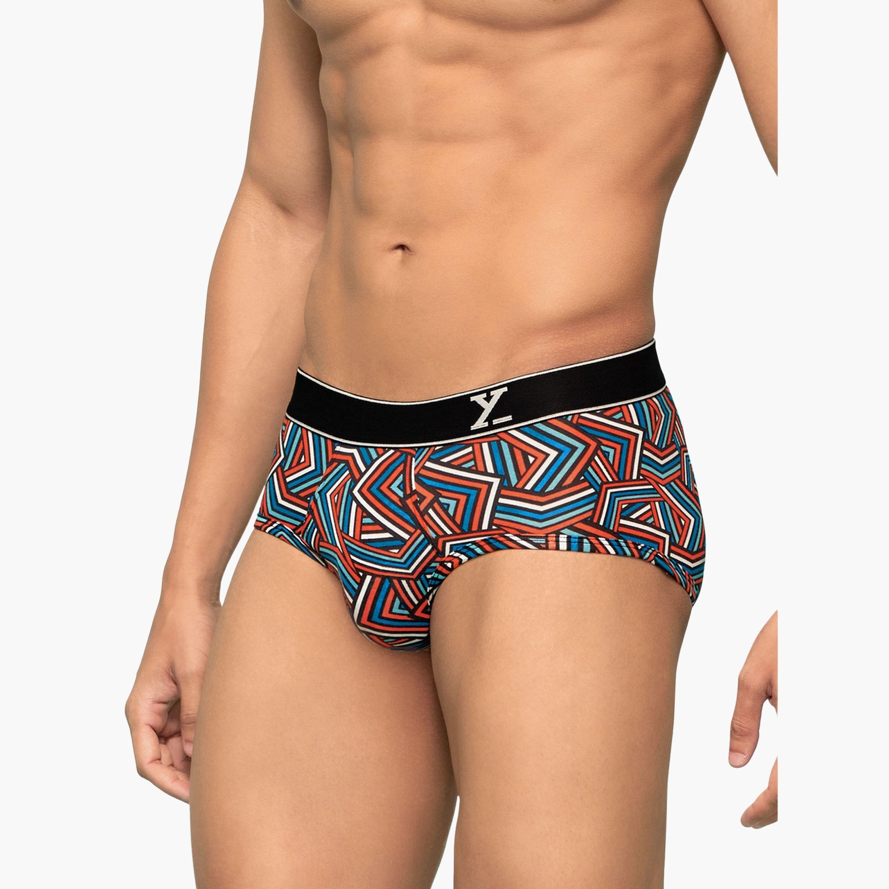 XYXX Men Cotton Stripes Parallax Briefs-men-clothing-innerwear-underwear-image-5