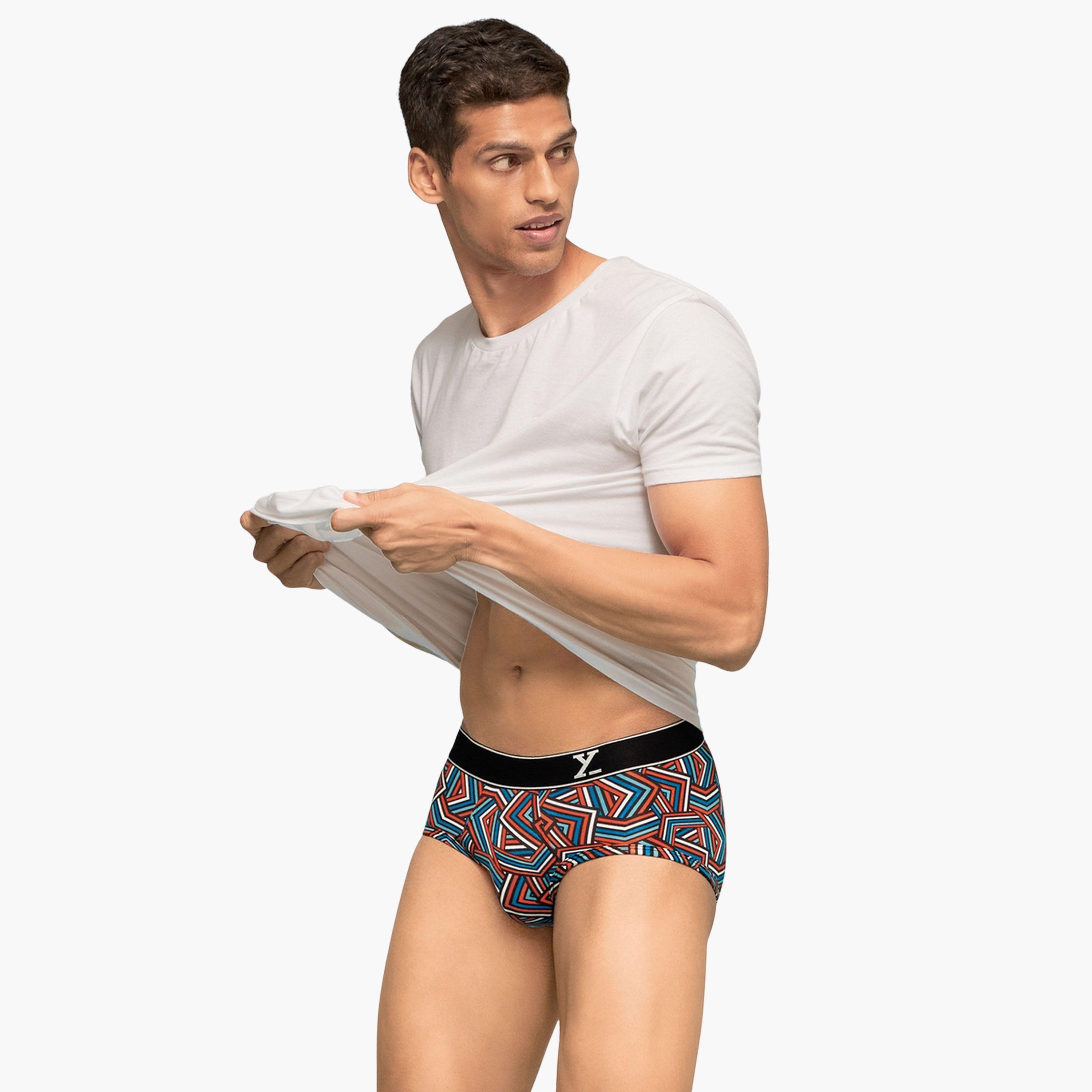 XYXX Men Cotton Stripes Parallax Briefs-men-clothing-innerwear-underwear-image-6