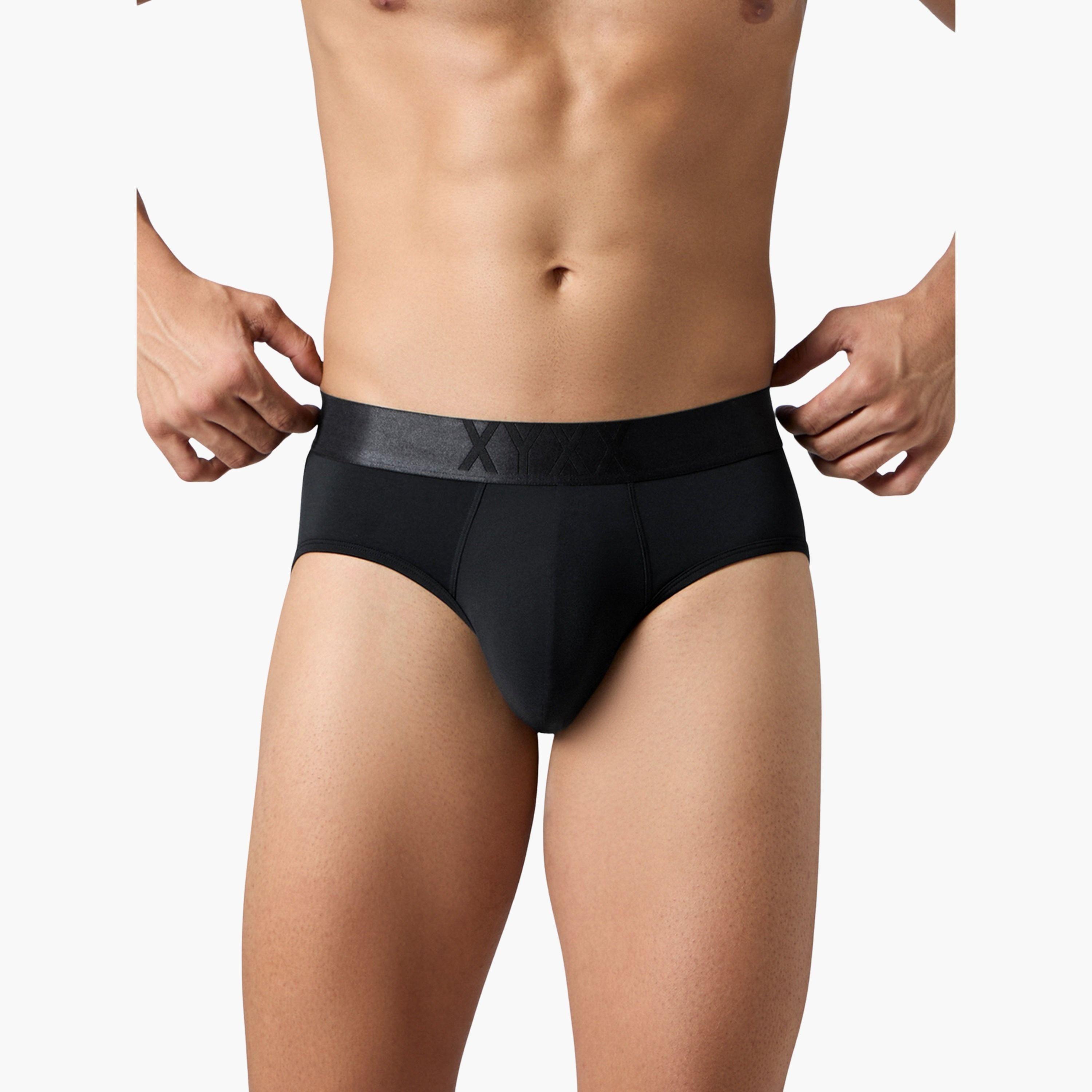 XYXX Men Elastane Stretch Solid Briefs - 8X Quick Dry-men-clothing-innerwear-underwear-image-1