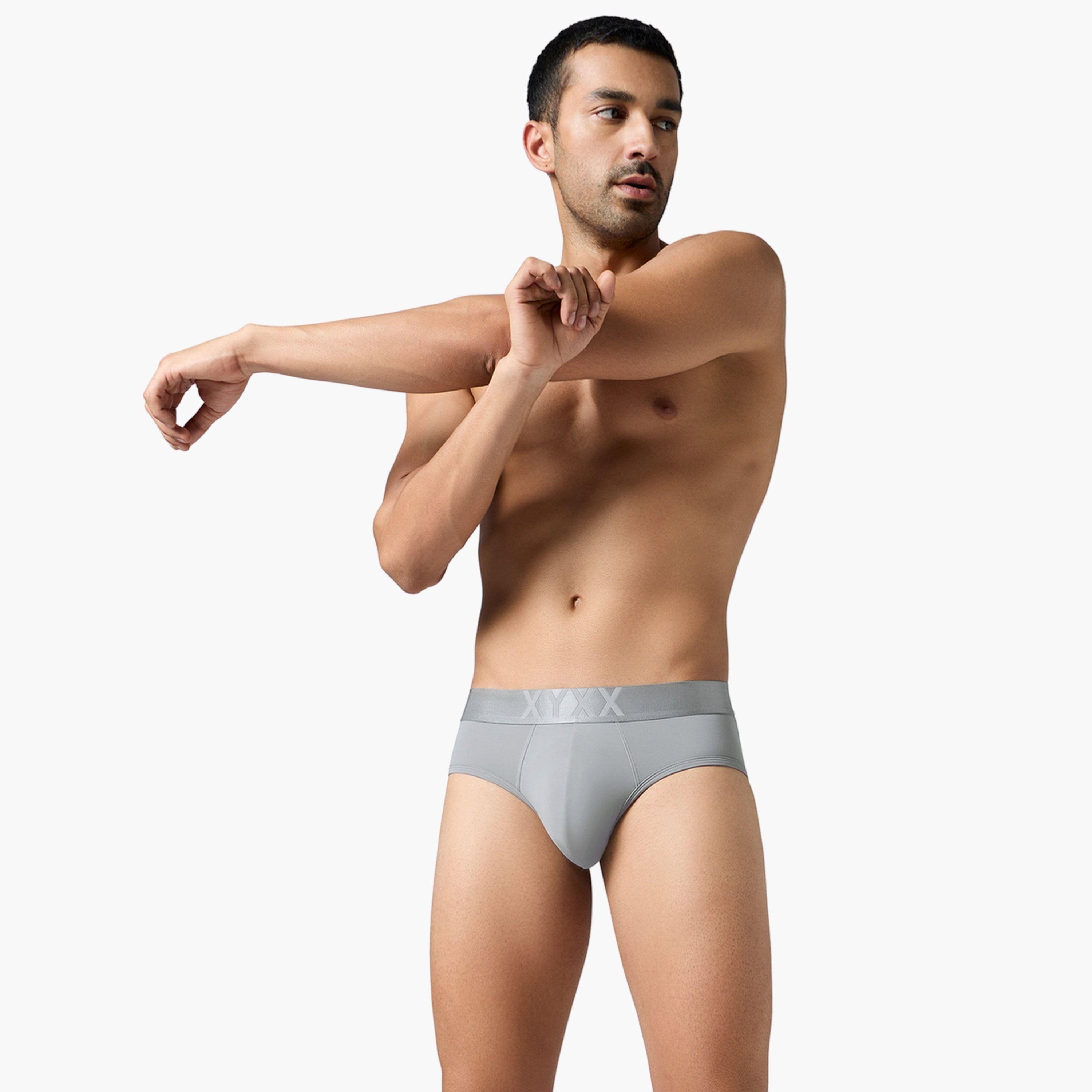 XYXX Men Elastane Stretch Solid Briefs - 8X Quick Dry-men-clothing-innerwear-underwear-image-2