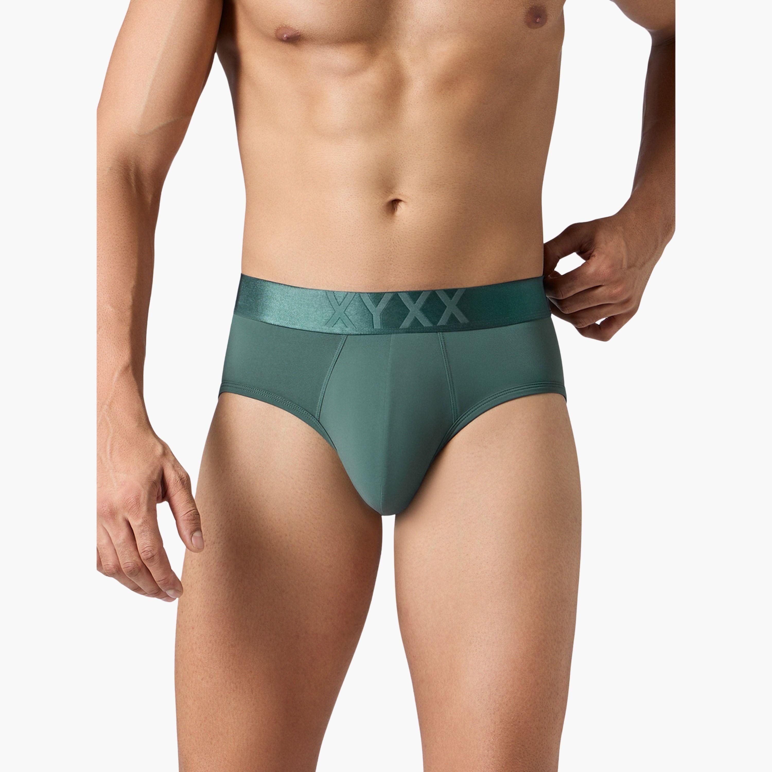 XYXX Men Elastane Stretch Solid Briefs - 8X Quick Dry-men-clothing-innerwear-underwear-image-1