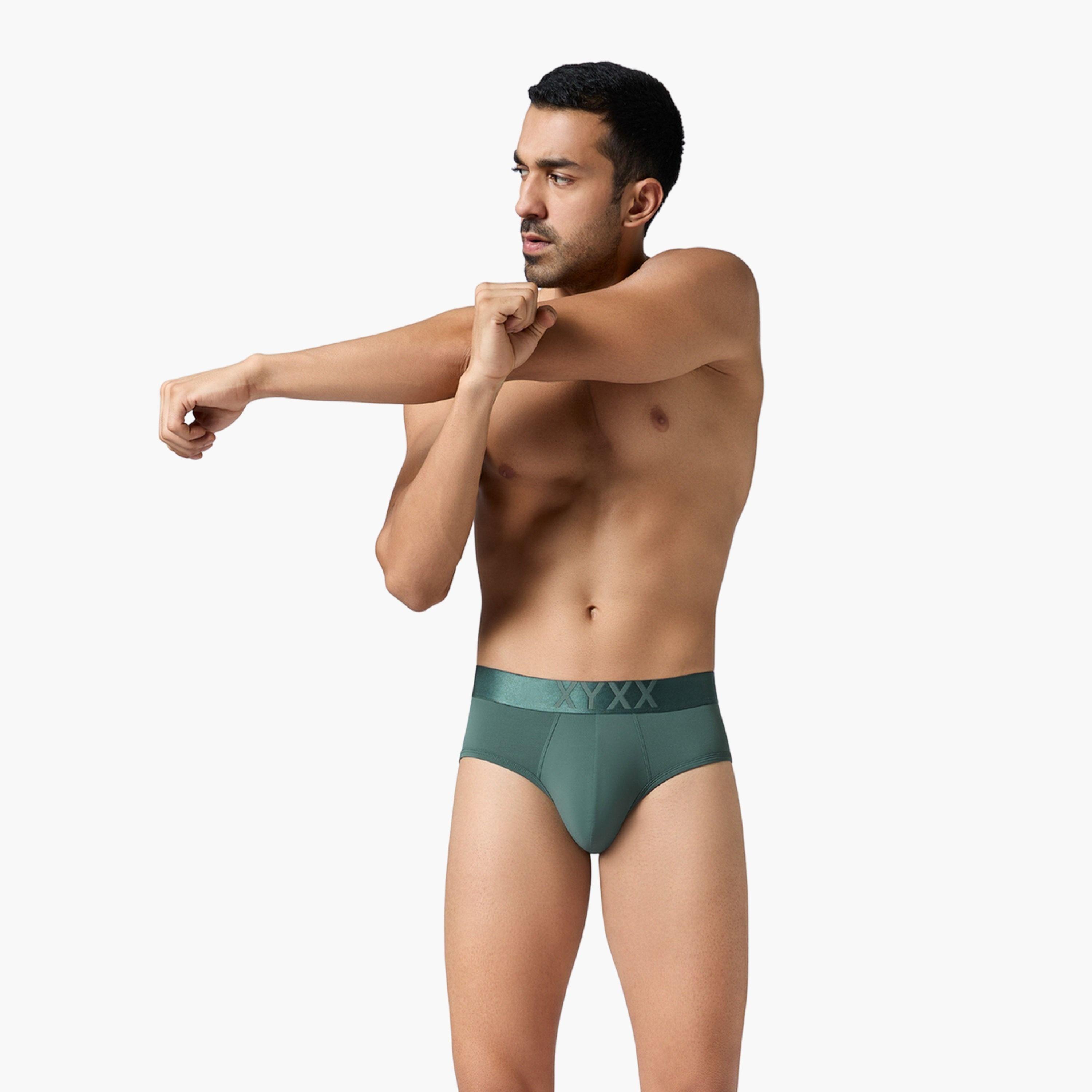 XYXX Men Elastane Stretch Solid Briefs - 8X Quick Dry-men-clothing-innerwear-underwear-image-2