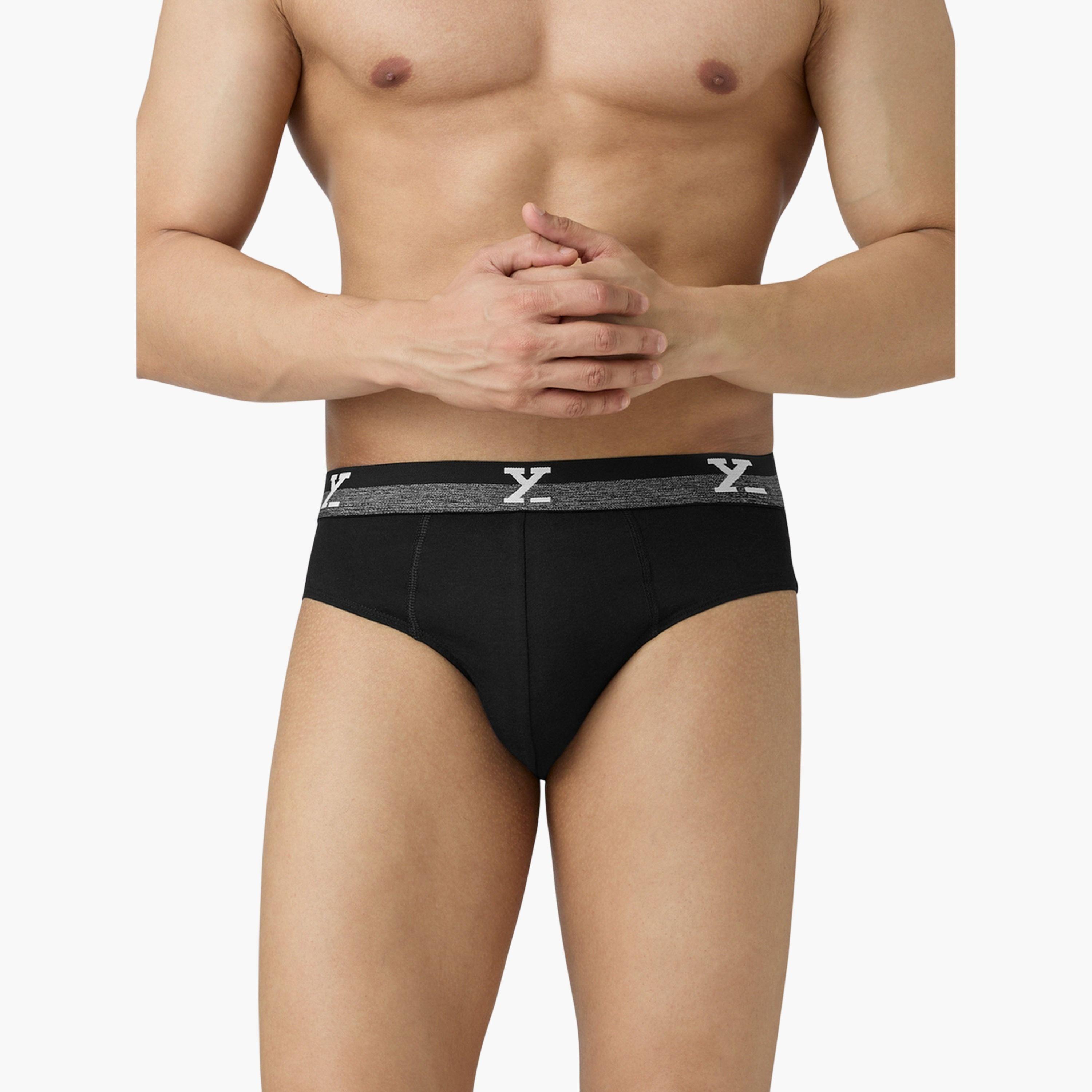 XYXX Men Nova IntelliFresh Solid Combed Cotton Briefs-men-clothing-innerwear-underwear-image-1