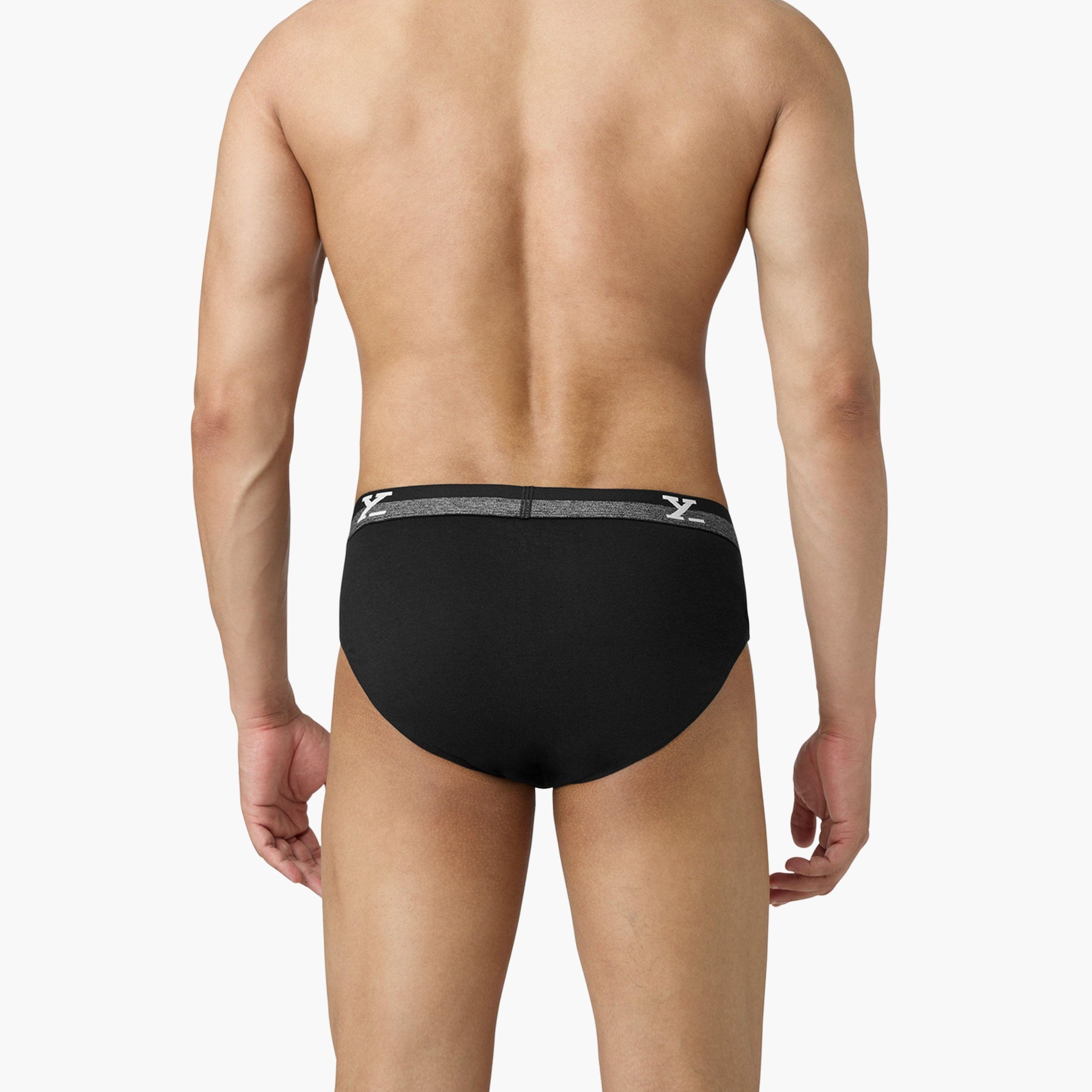 XYXX Men Nova IntelliFresh Solid Combed Cotton Briefs-men-clothing-innerwear-underwear-image-3