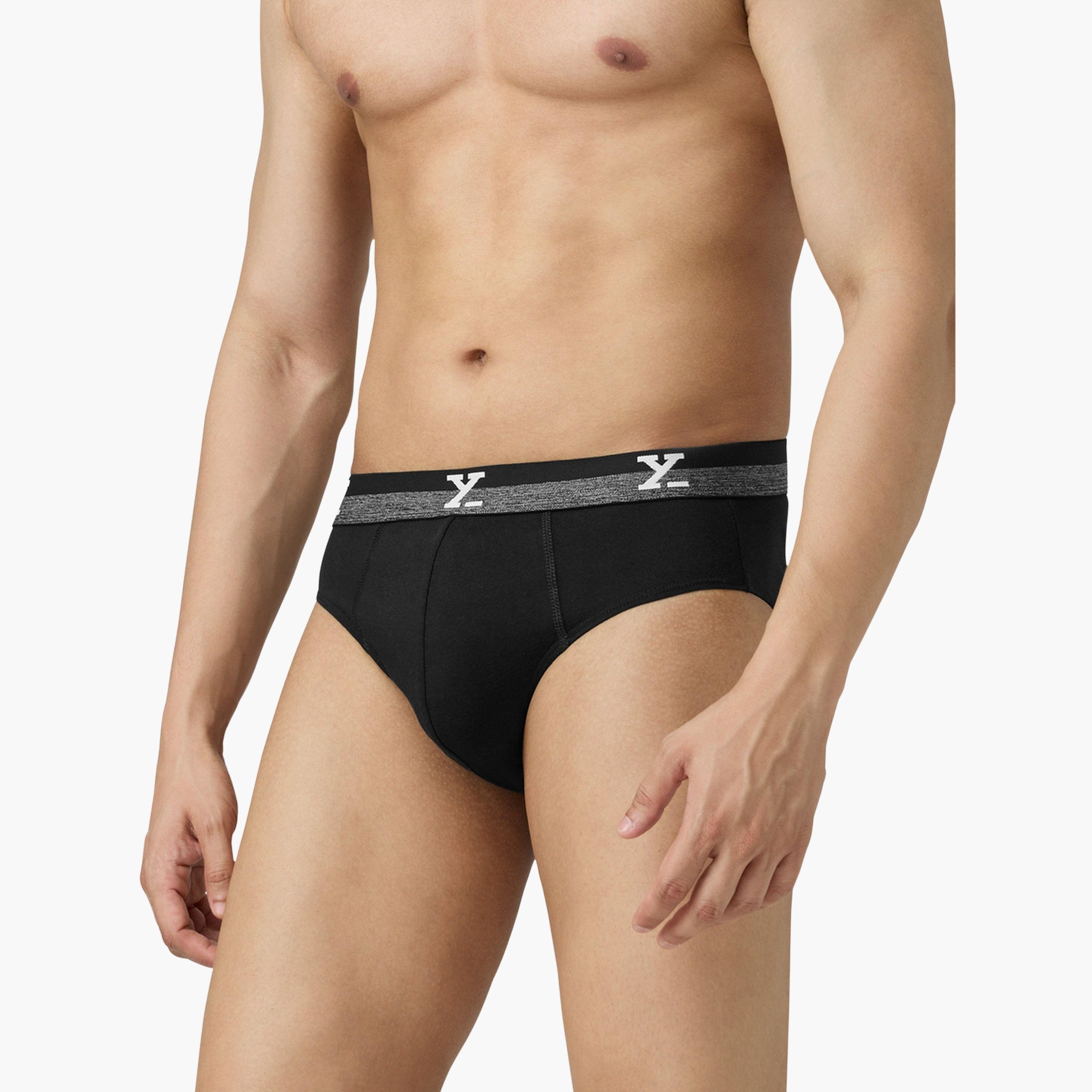 اكس واي اكس اكس - سروال داخلي رجالي من نوفا إنتلي فريش قطن ممشط لون سادة-men-clothing-innerwear-underwear-image-4