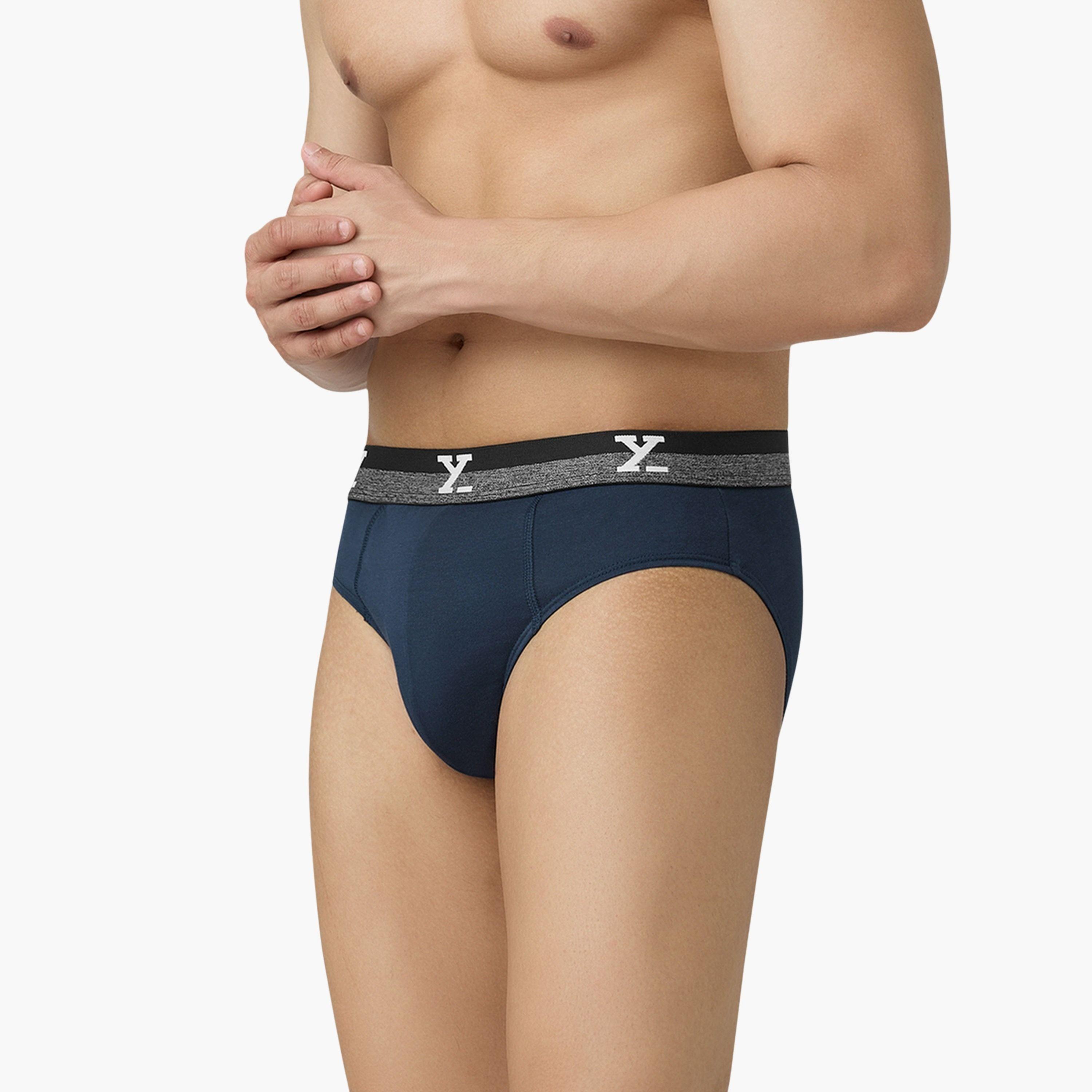 اكس واي اكس اكس - سروال داخلي رجالي من نوفا إنتلي فريش قطن ممشط لون سادة-men-clothing-innerwear-underwear-image-4