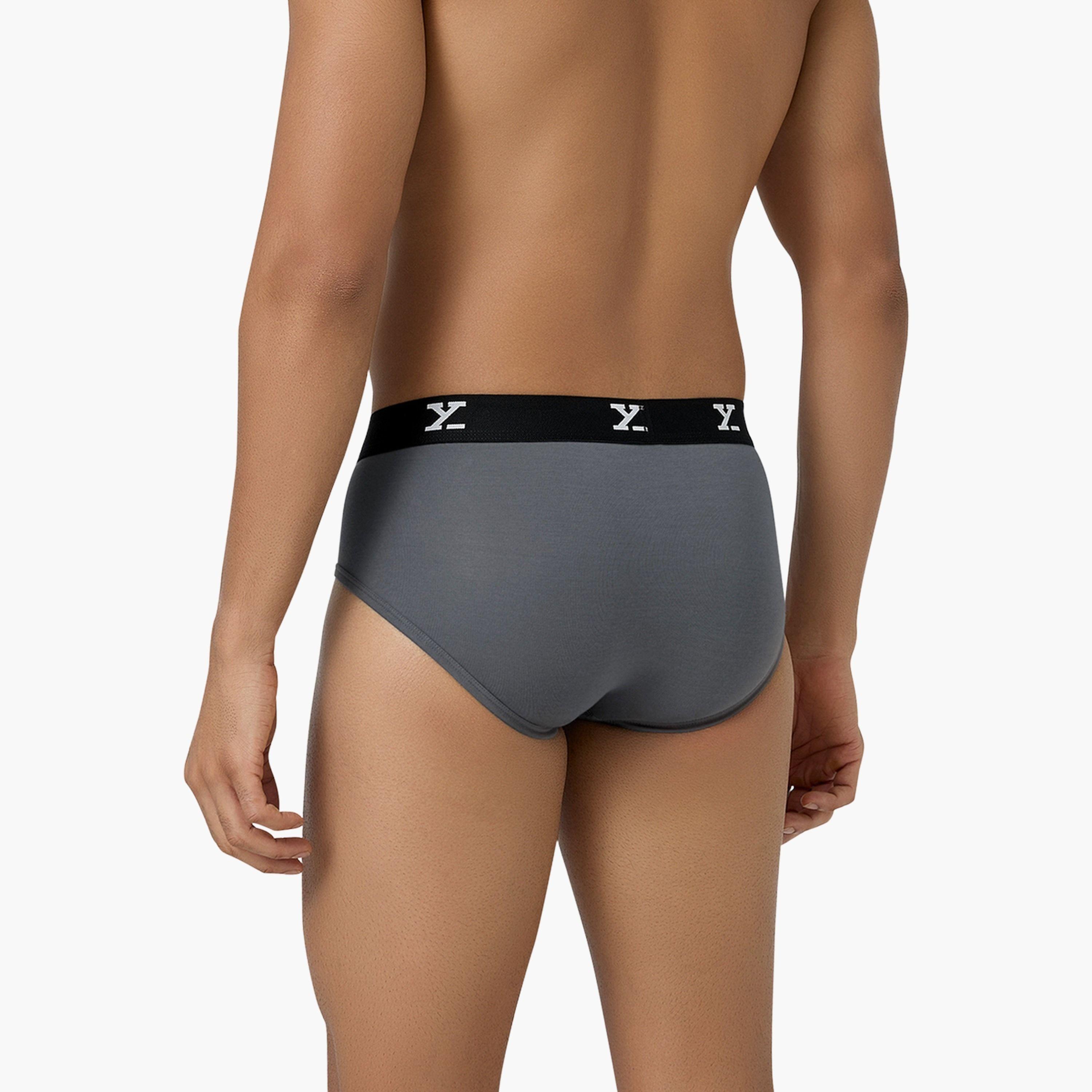 XYXX Men Combed Cotton Parallax Solid Briefs-men-clothing-innerwear-underwear-image-3