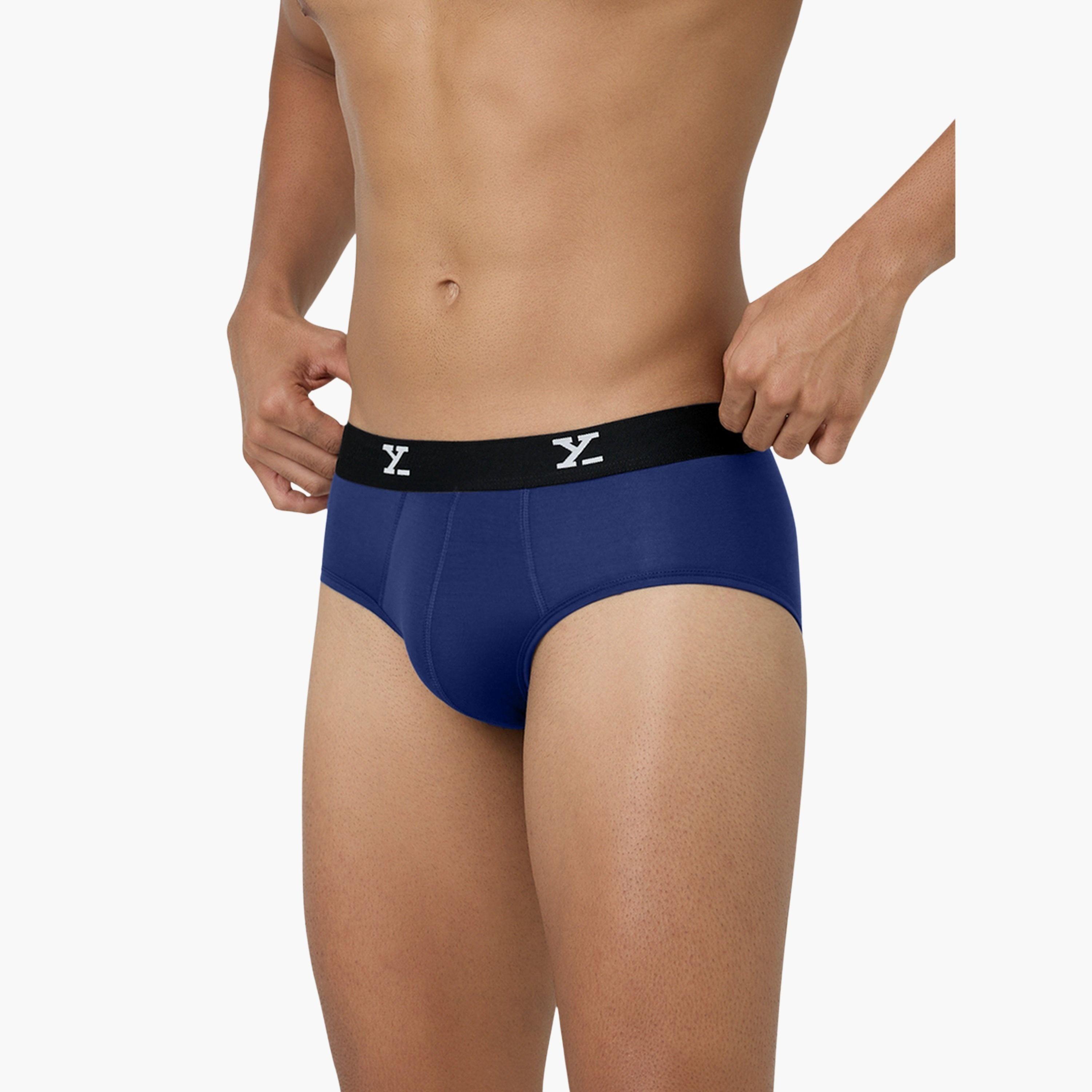 XYXX Men Combed Cotton Parallax Solid Briefs-men-clothing-innerwear-underwear-image-4