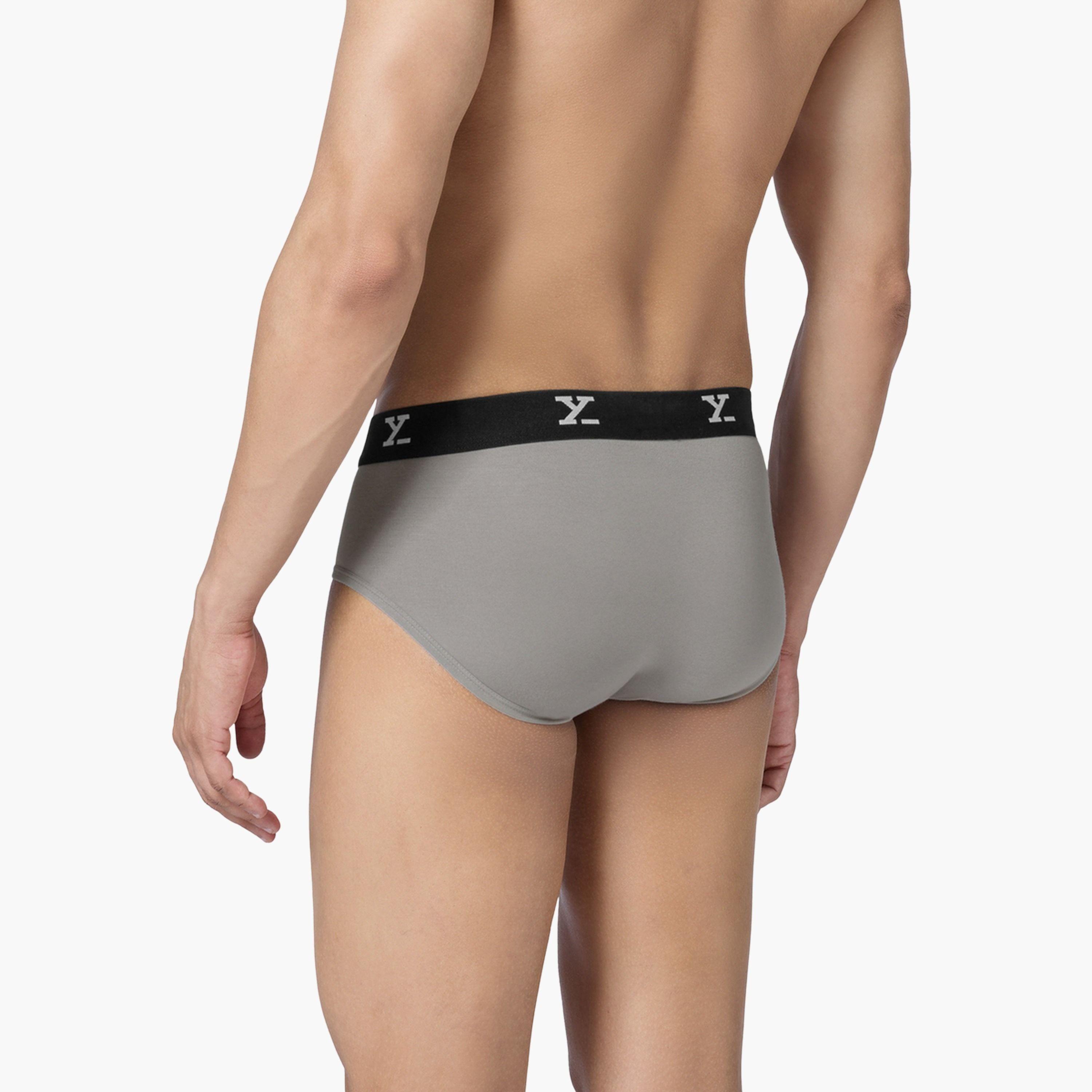 XYXX Men Combed Cotton Parallax Solid Briefs-men-clothing-innerwear-underwear-image-3