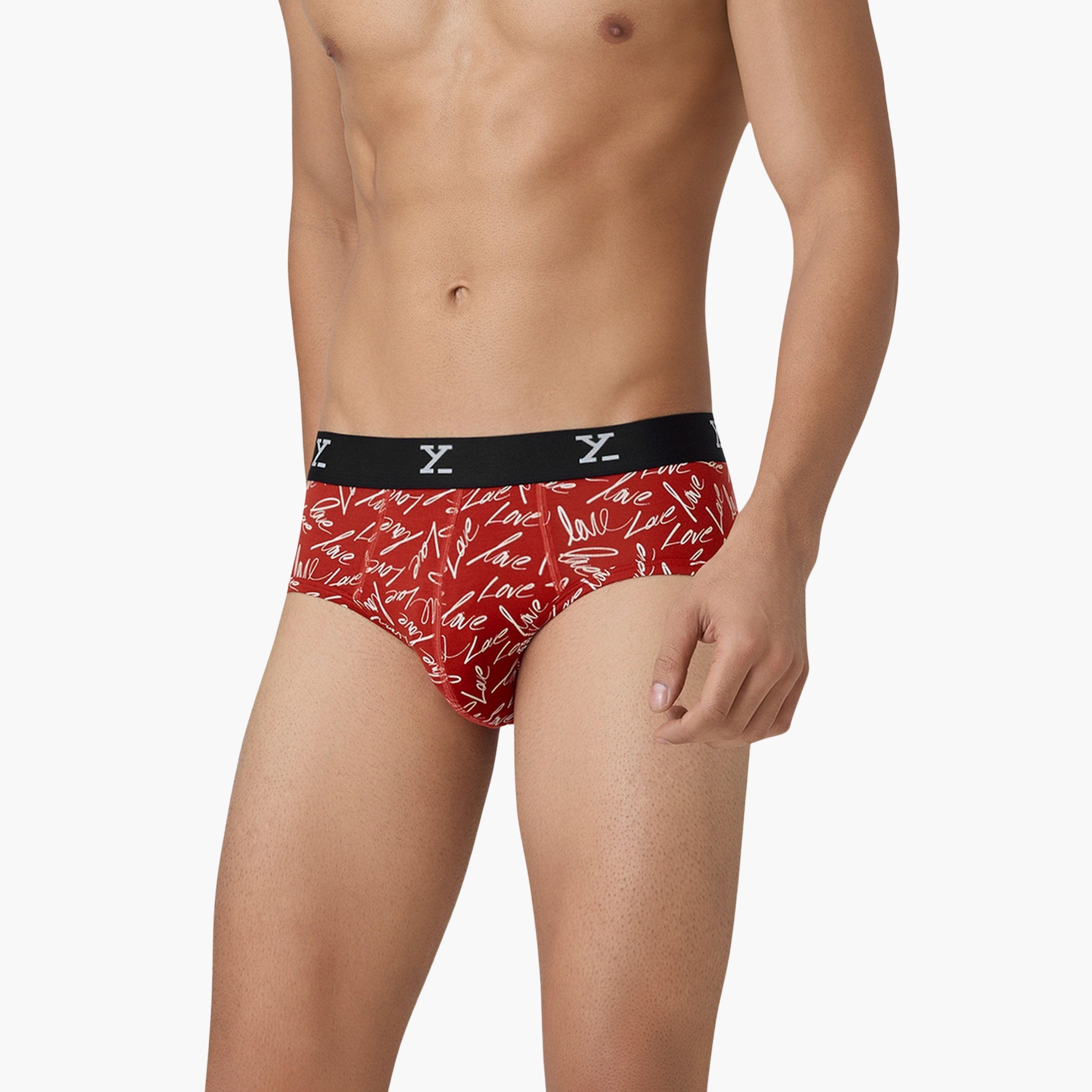 اكس واي اكس اكس - سروال داخلي رجالي طبعة قطن ممشط فائق الجودة-men-clothing-innerwear-underwear-image-3