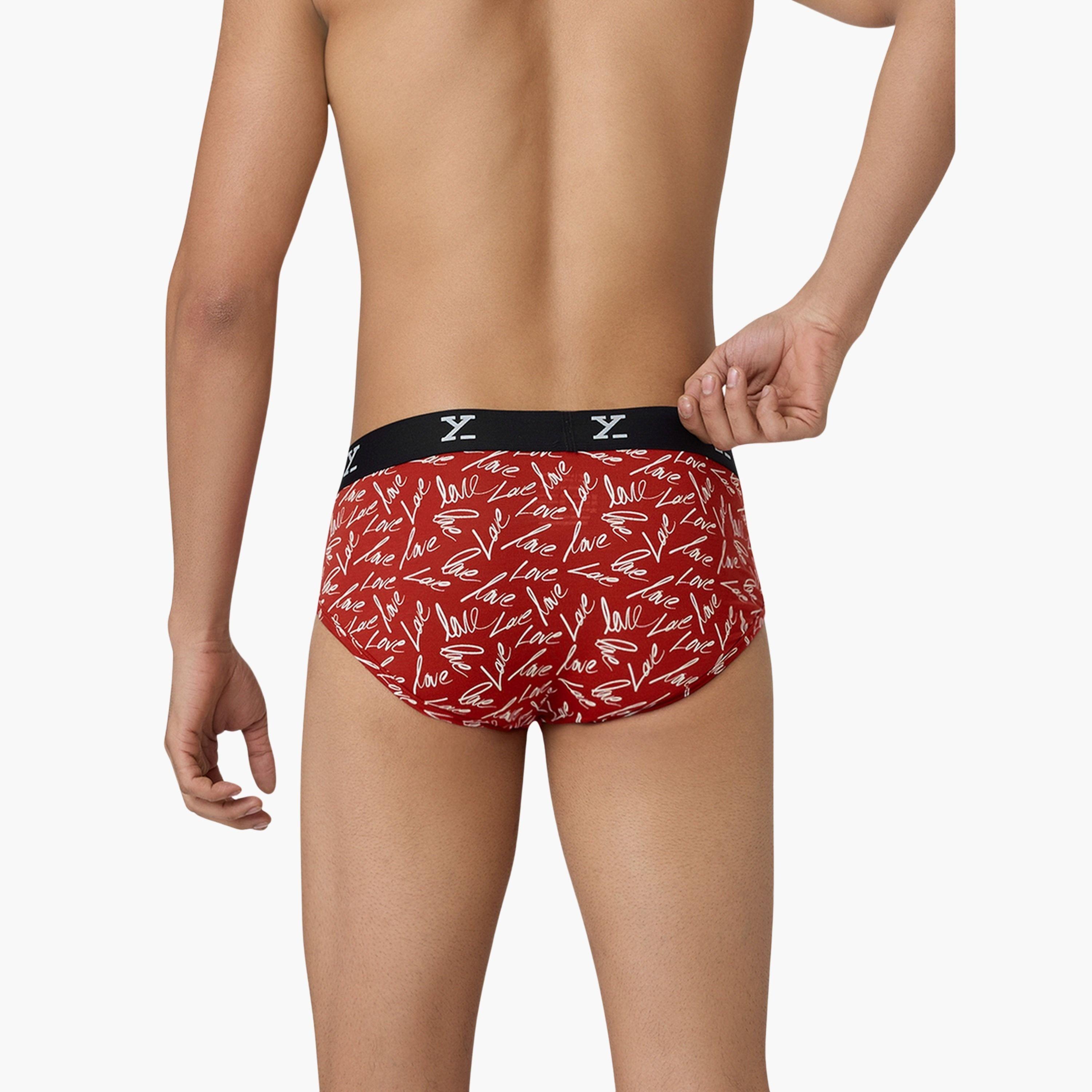 اكس واي اكس اكس - سروال داخلي رجالي طبعة قطن ممشط فائق الجودة-men-clothing-innerwear-underwear-image-4