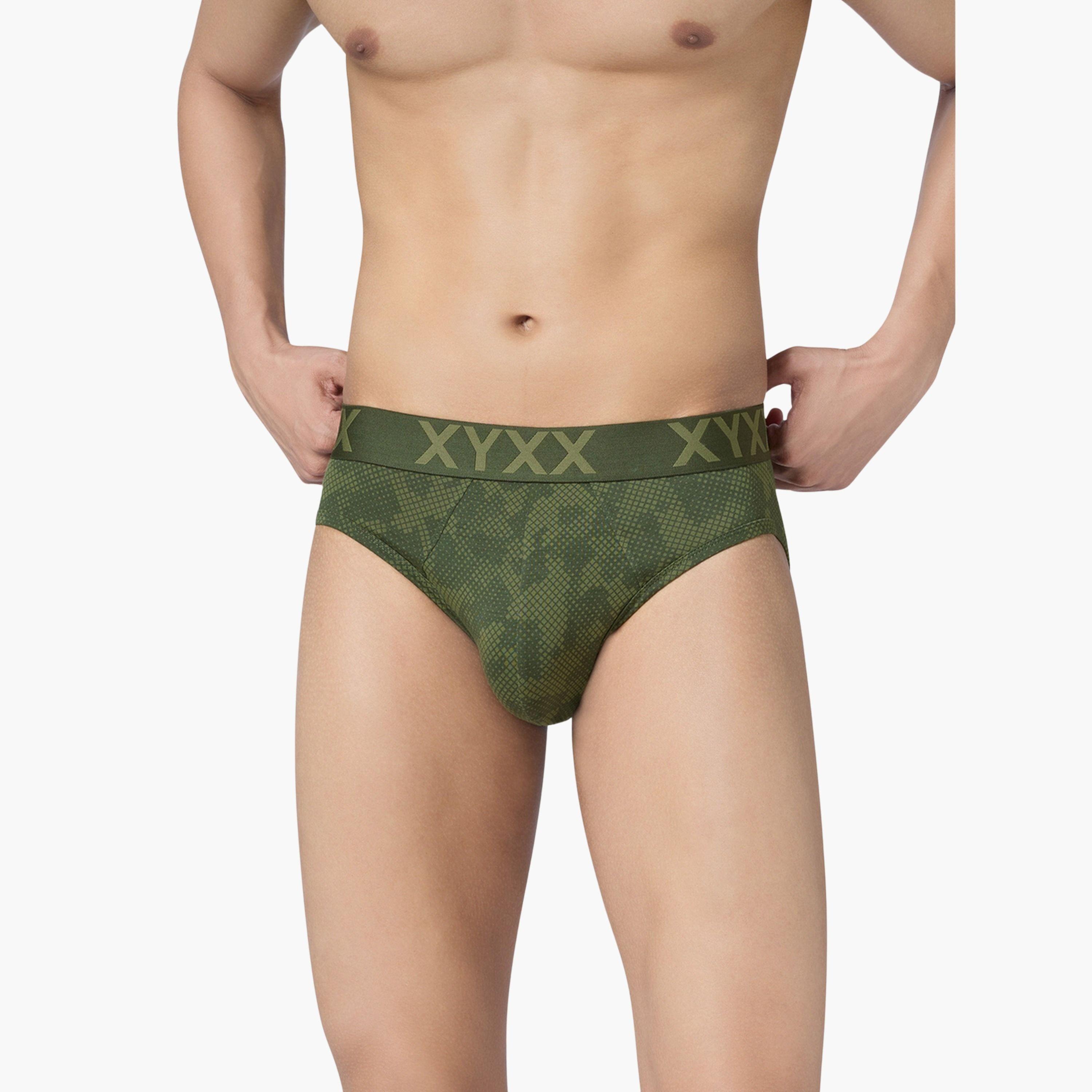 اكس واي اكس اكس - سروال داخلي مودال ميتريكس رجالي قطن قصة مريحة-men-clothing-innerwear-underwear-image-1