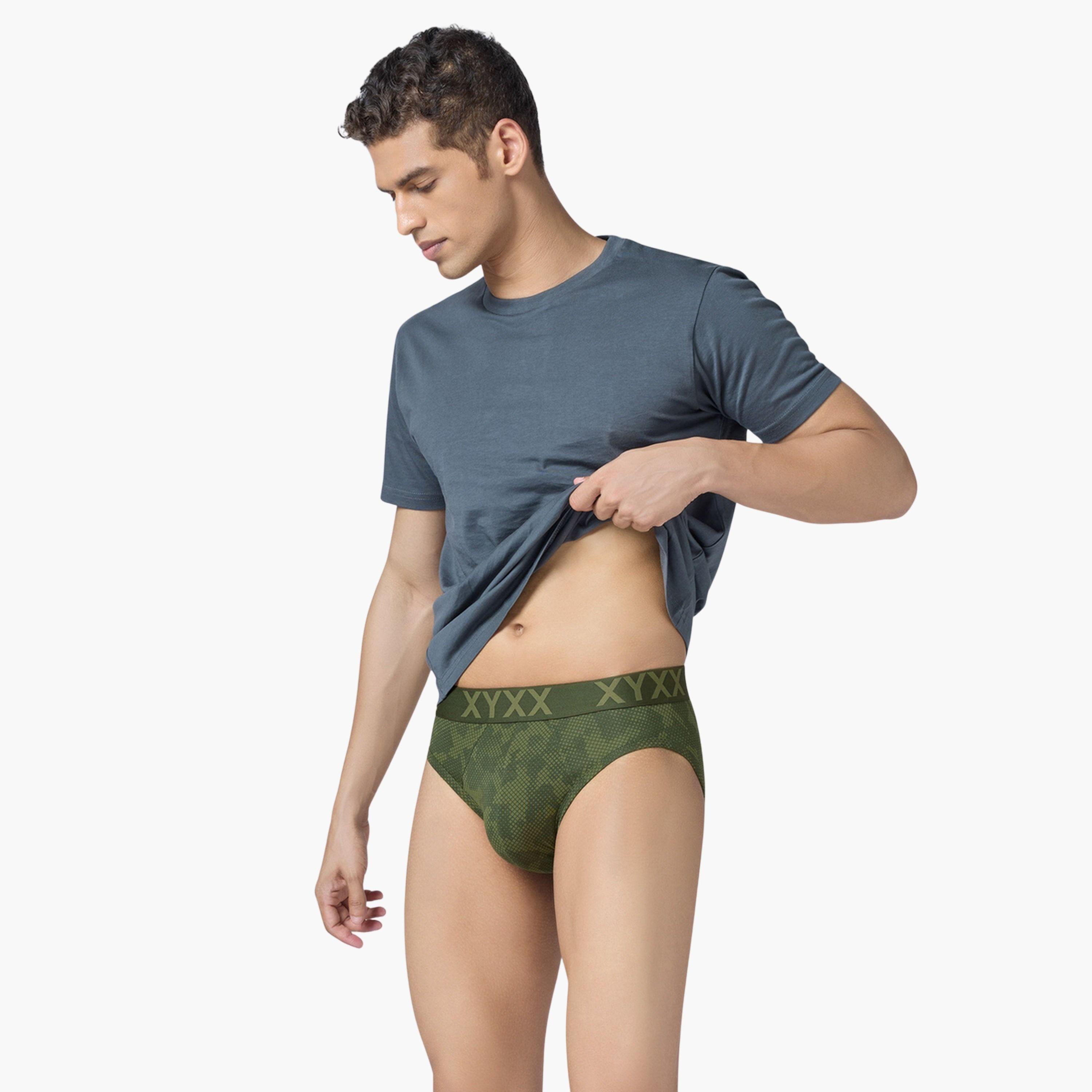 اكس واي اكس اكس - سروال داخلي مودال ميتريكس رجالي قطن قصة مريحة-men-clothing-innerwear-underwear-image-2