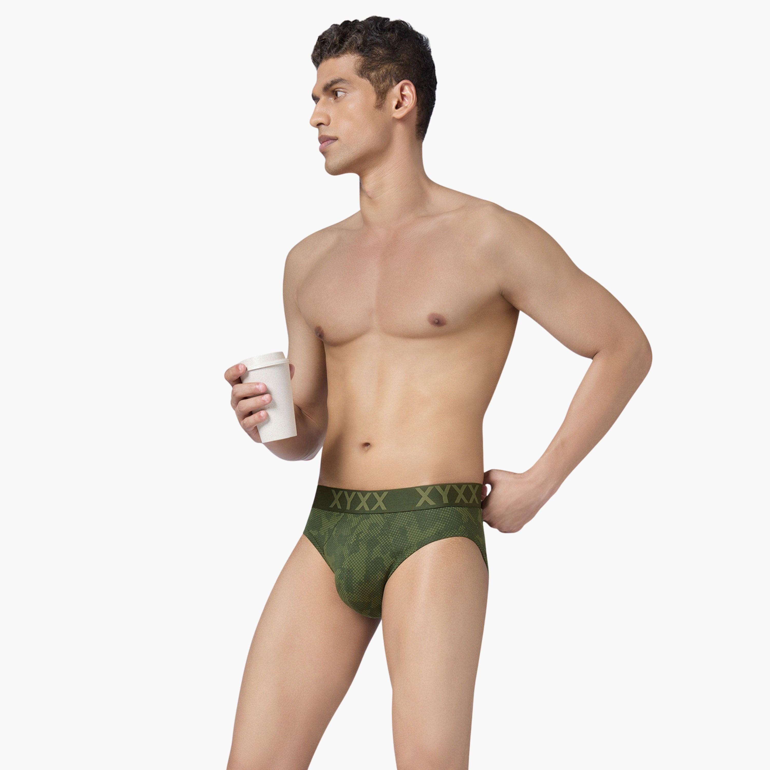 اكس واي اكس اكس - سروال داخلي مودال ميتريكس رجالي قطن قصة مريحة-men-clothing-innerwear-underwear-image-3