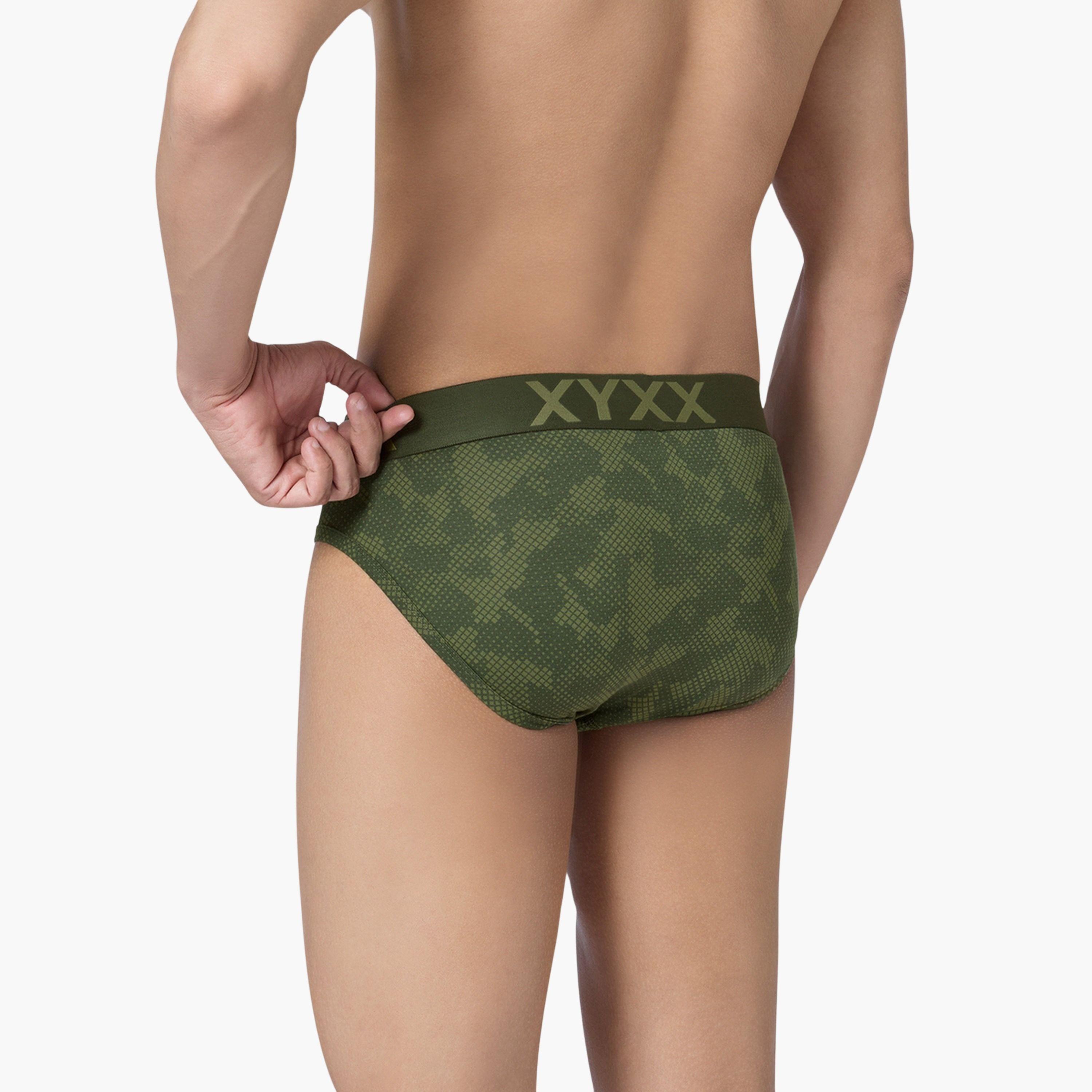 اكس واي اكس اكس - سروال داخلي مودال ميتريكس رجالي قطن قصة مريحة-men-clothing-innerwear-underwear-image-4