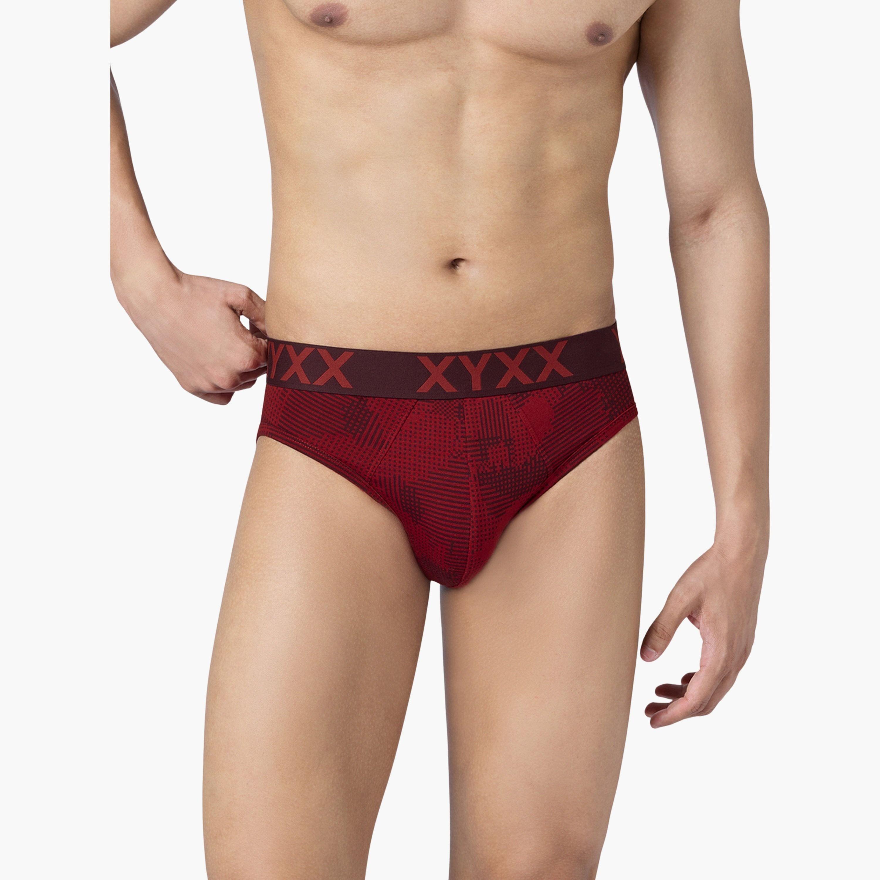 XYXX Men Metrix Cotton Snug Fit Modal Brief-men-clothing-innerwear-underwear-image-1