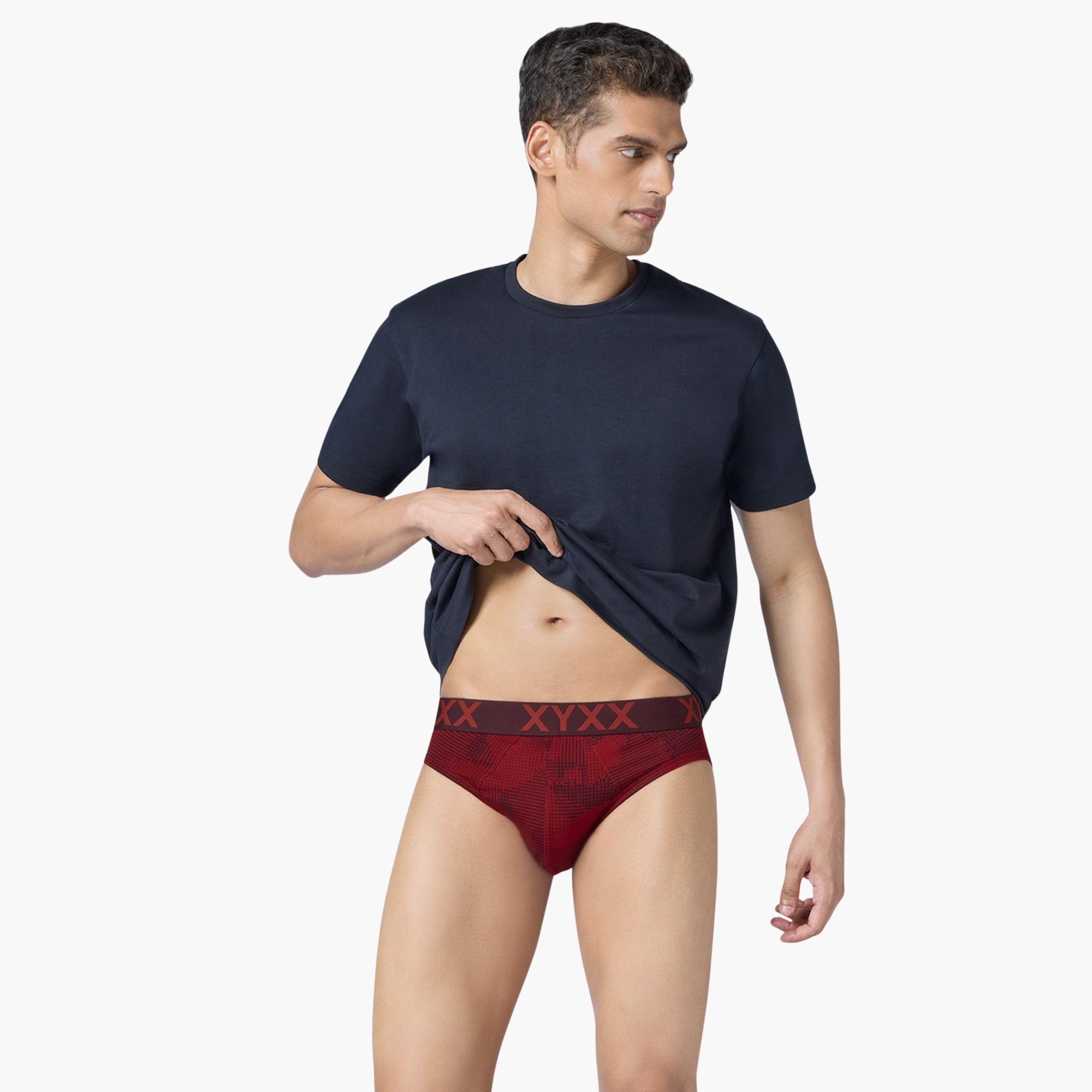 اكس واي اكس اكس - سروال داخلي مودال ميتريكس رجالي قطن قصة مريحة-men-clothing-innerwear-underwear-image-2