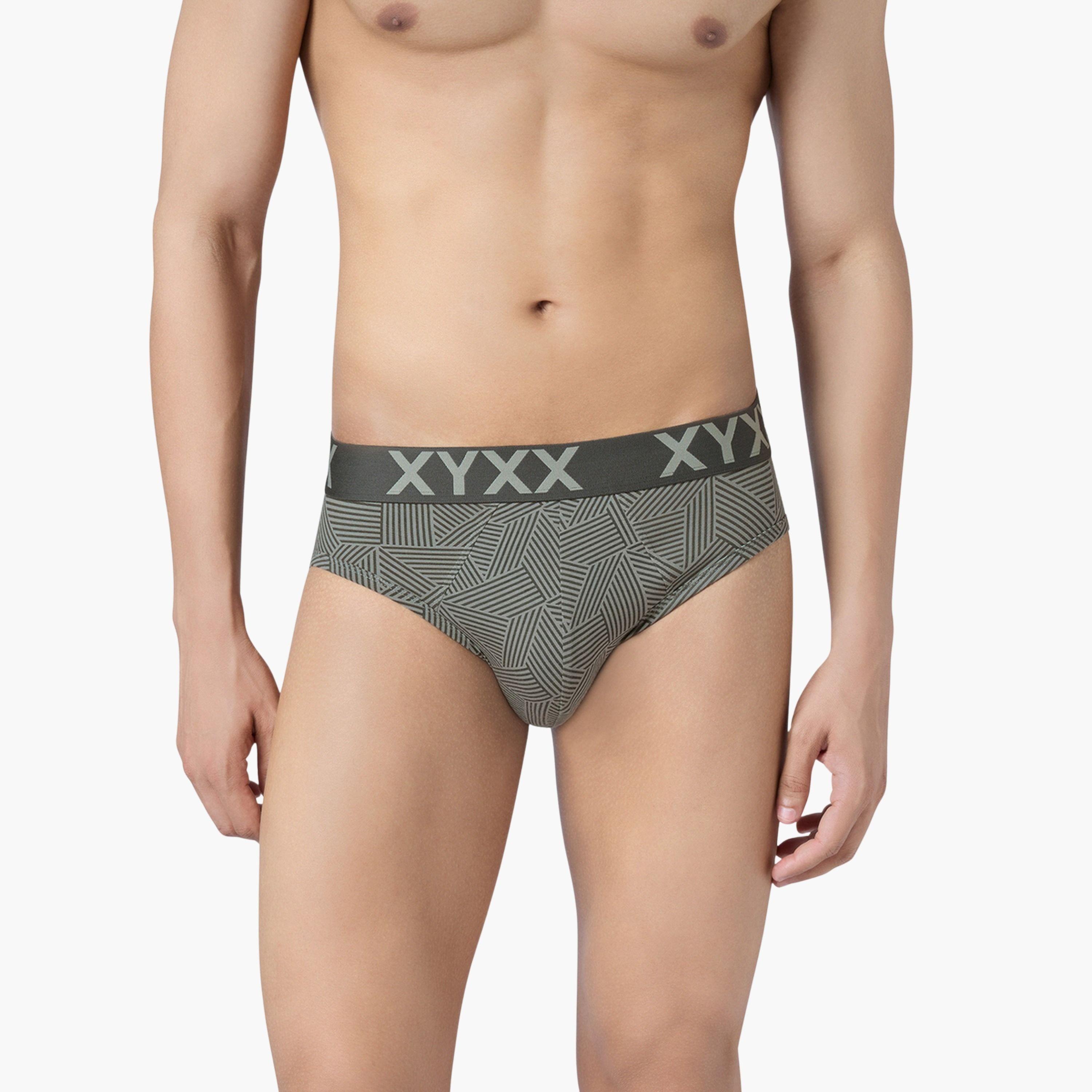 XYXX Men Metrix Cotton Snug Fit Modal Brief-men-clothing-innerwear-underwear-image-1