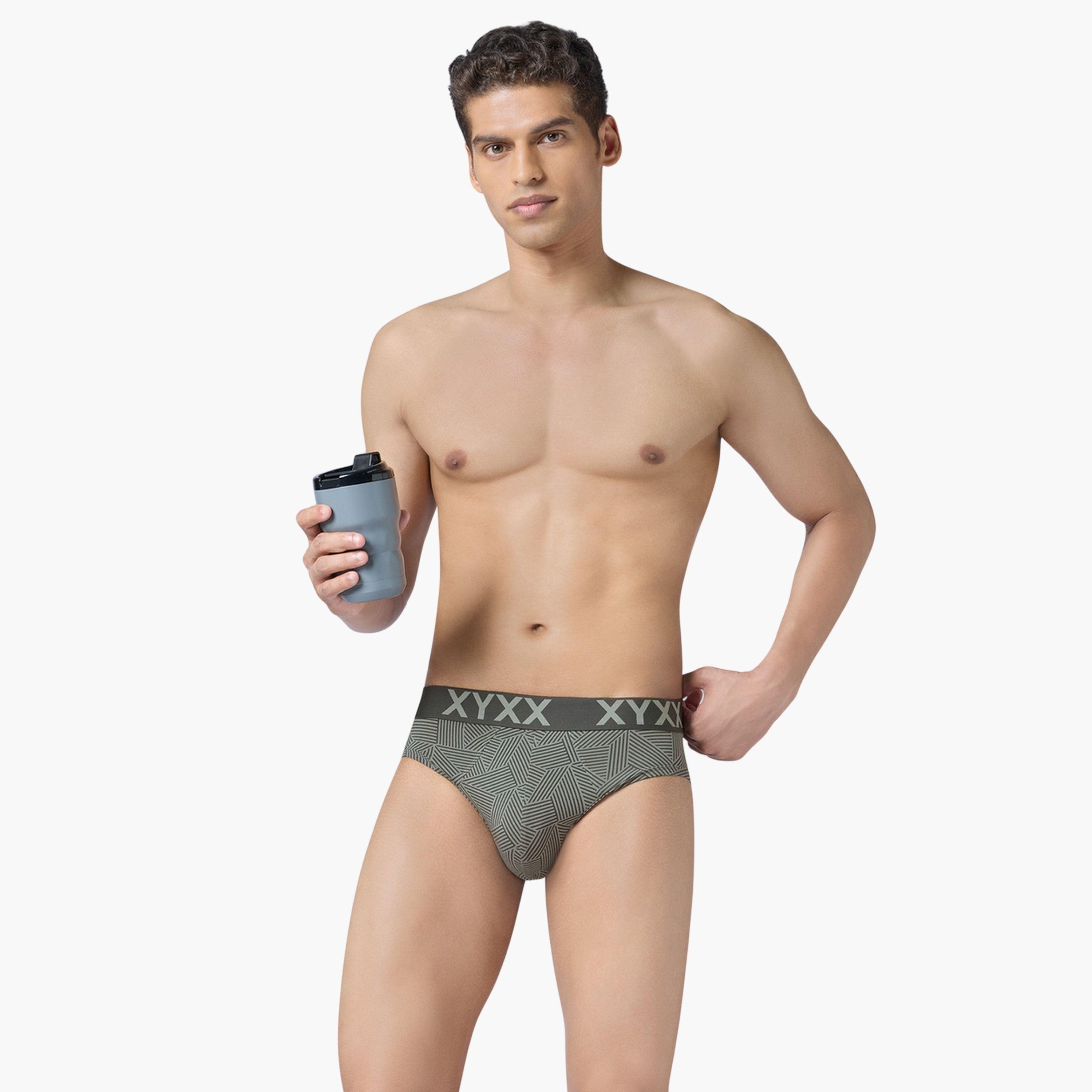XYXX Men Metrix Cotton Snug Fit Modal Brief-men-clothing-innerwear-underwear-image-3