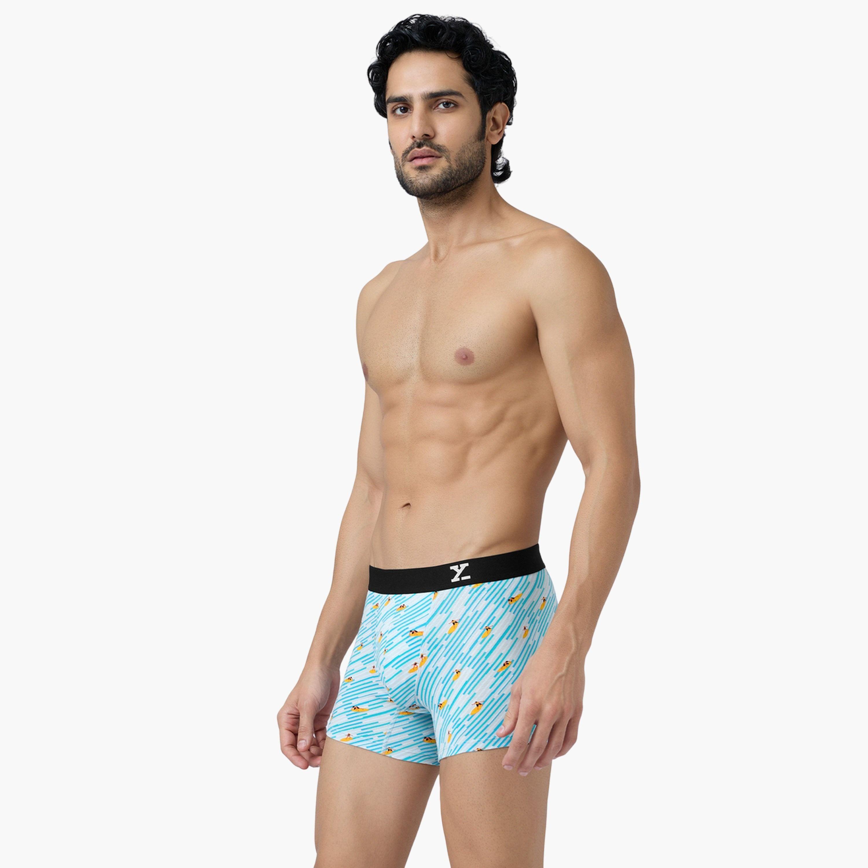 اكس واي اكس اكس - شورت سباحة رجالي مضاد للبكتيريا قطن ممشط فائق النعومة-men-clothing-innerwear-underwear-image-2
