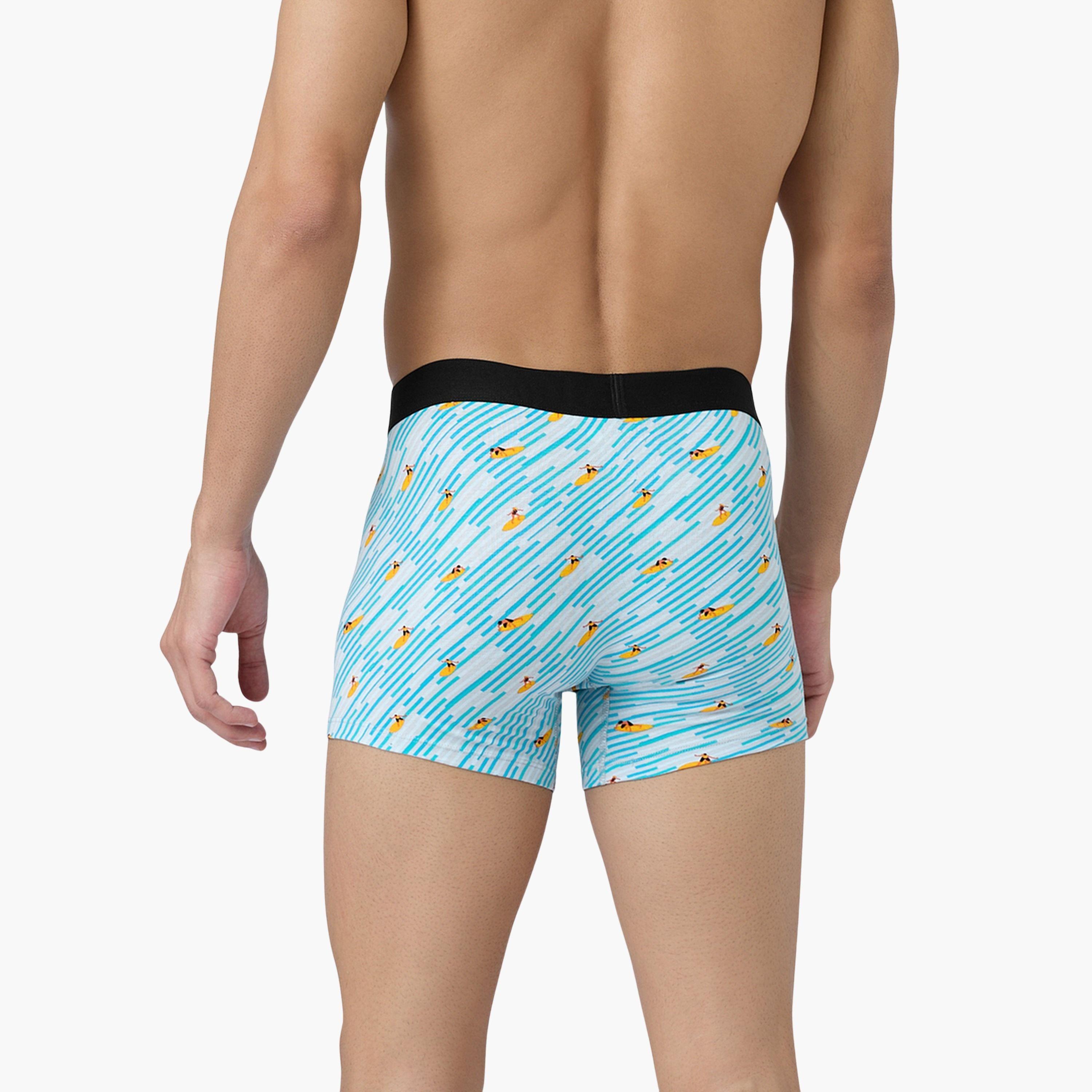 اكس واي اكس اكس - شورت سباحة رجالي مضاد للبكتيريا قطن ممشط فائق النعومة-men-clothing-innerwear-underwear-image-3