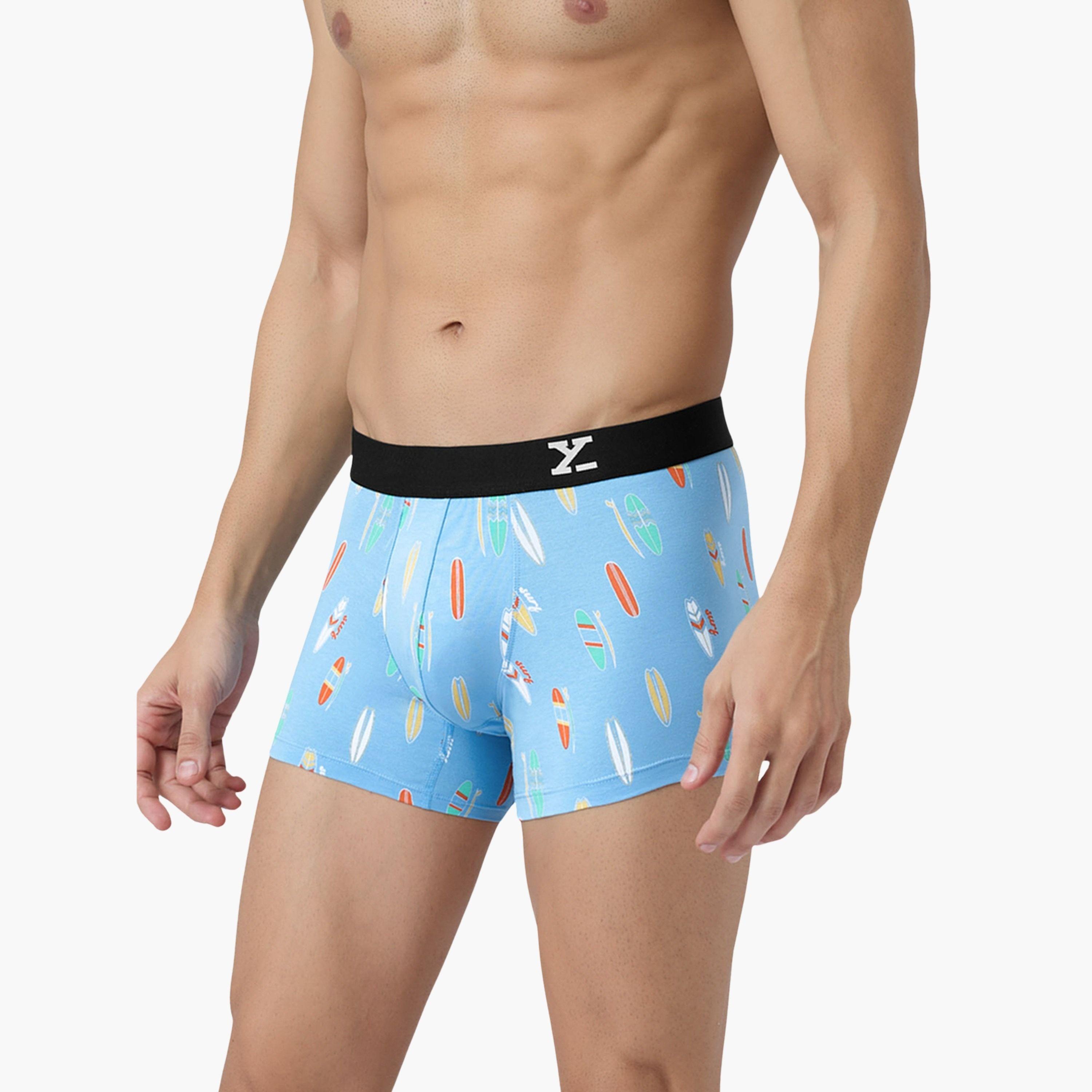 XYXX Men Surf Super Combed Cotton Antibacterial Trunks-men-clothing-innerwear-underwear-image-1