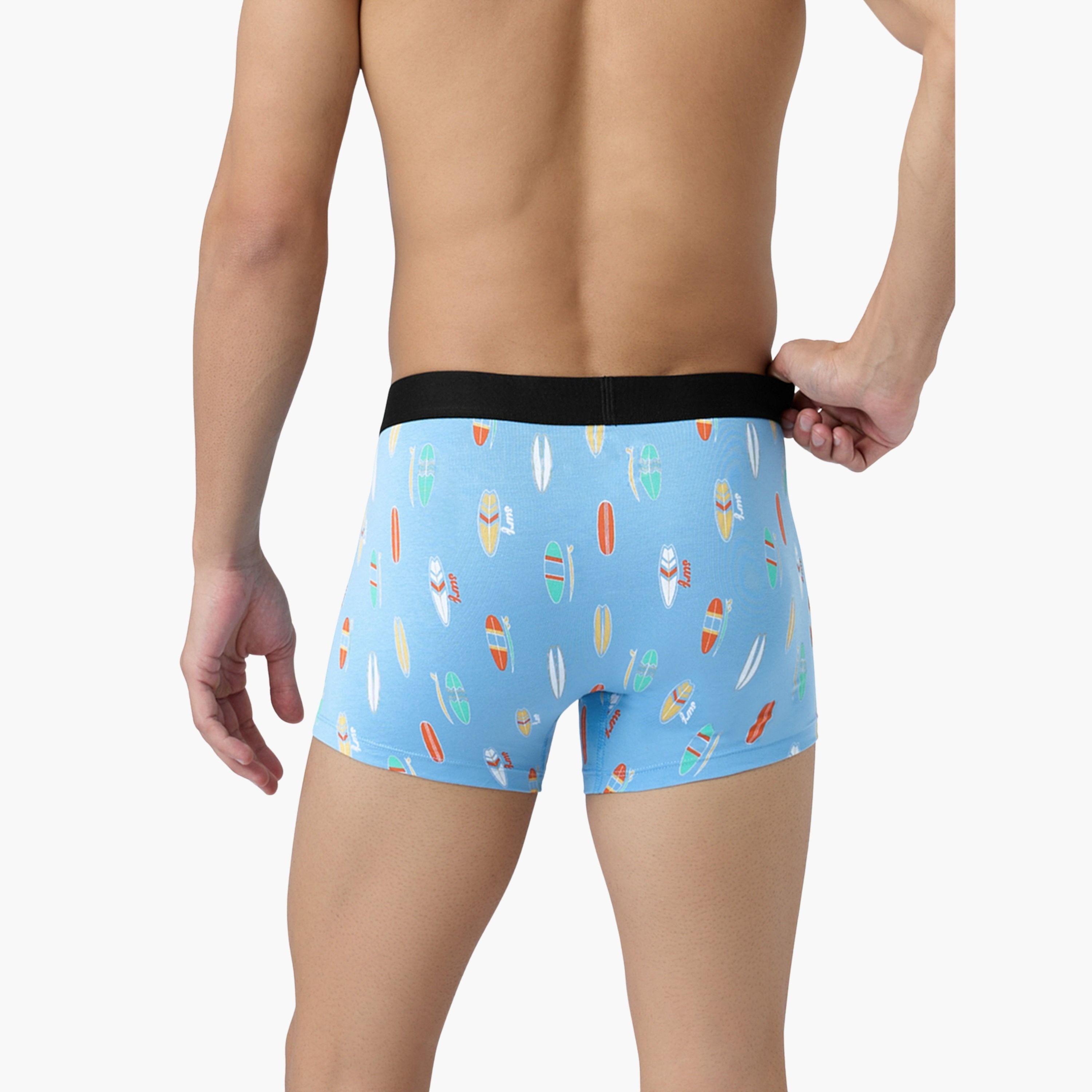XYXX Men Surf Super Combed Cotton Antibacterial Trunks-men-clothing-innerwear-underwear-image-3
