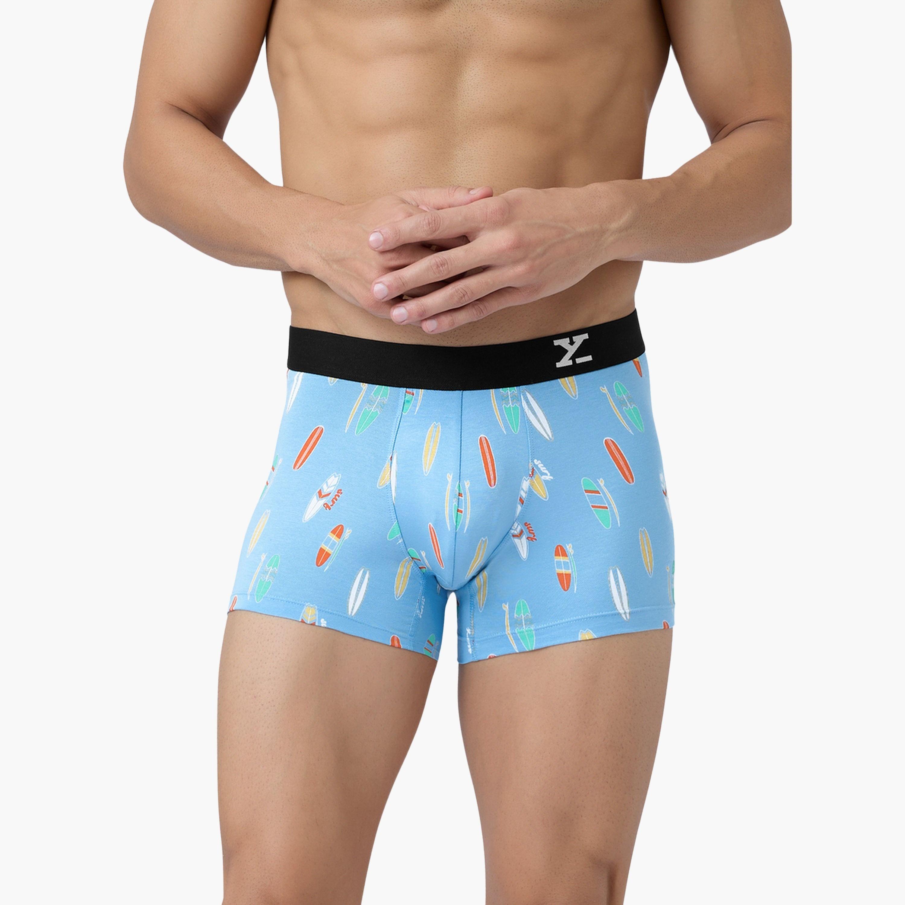 XYXX Men Surf Super Combed Cotton Antibacterial Trunks-men-clothing-innerwear-underwear-image-4