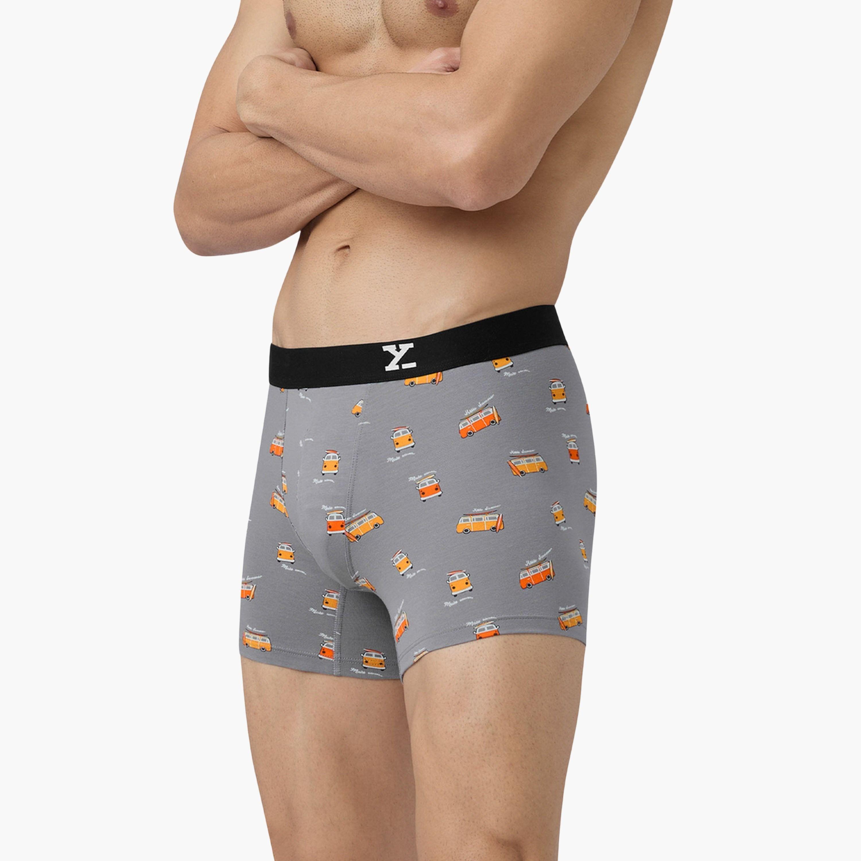 XYXX Men Surf Super Combed Cotton Antibacterial Trunks-men-clothing-innerwear-underwear-image-1
