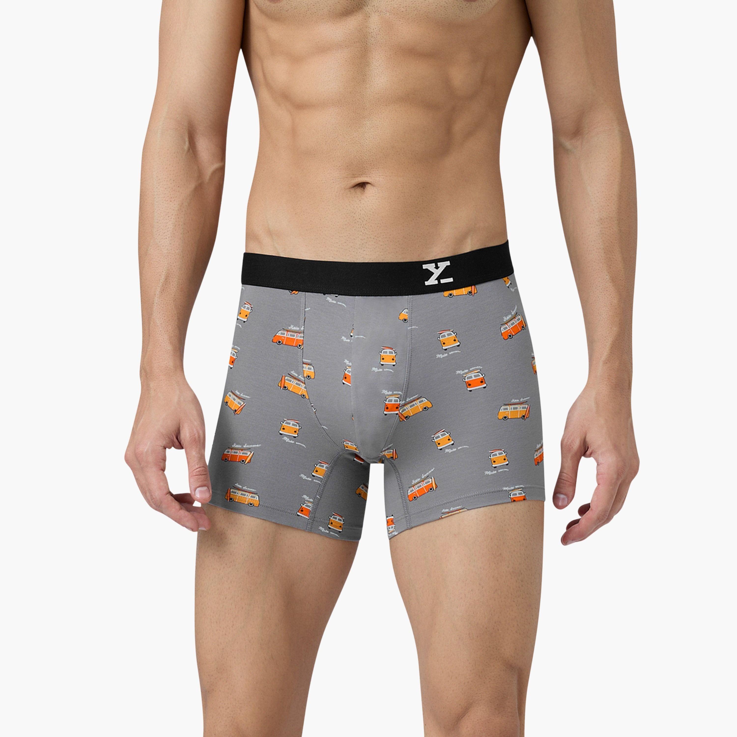 اكس واي اكس اكس - شورت سباحة رجالي مضاد للبكتيريا قطن ممشط فائق النعومة-men-clothing-innerwear-underwear-image-4