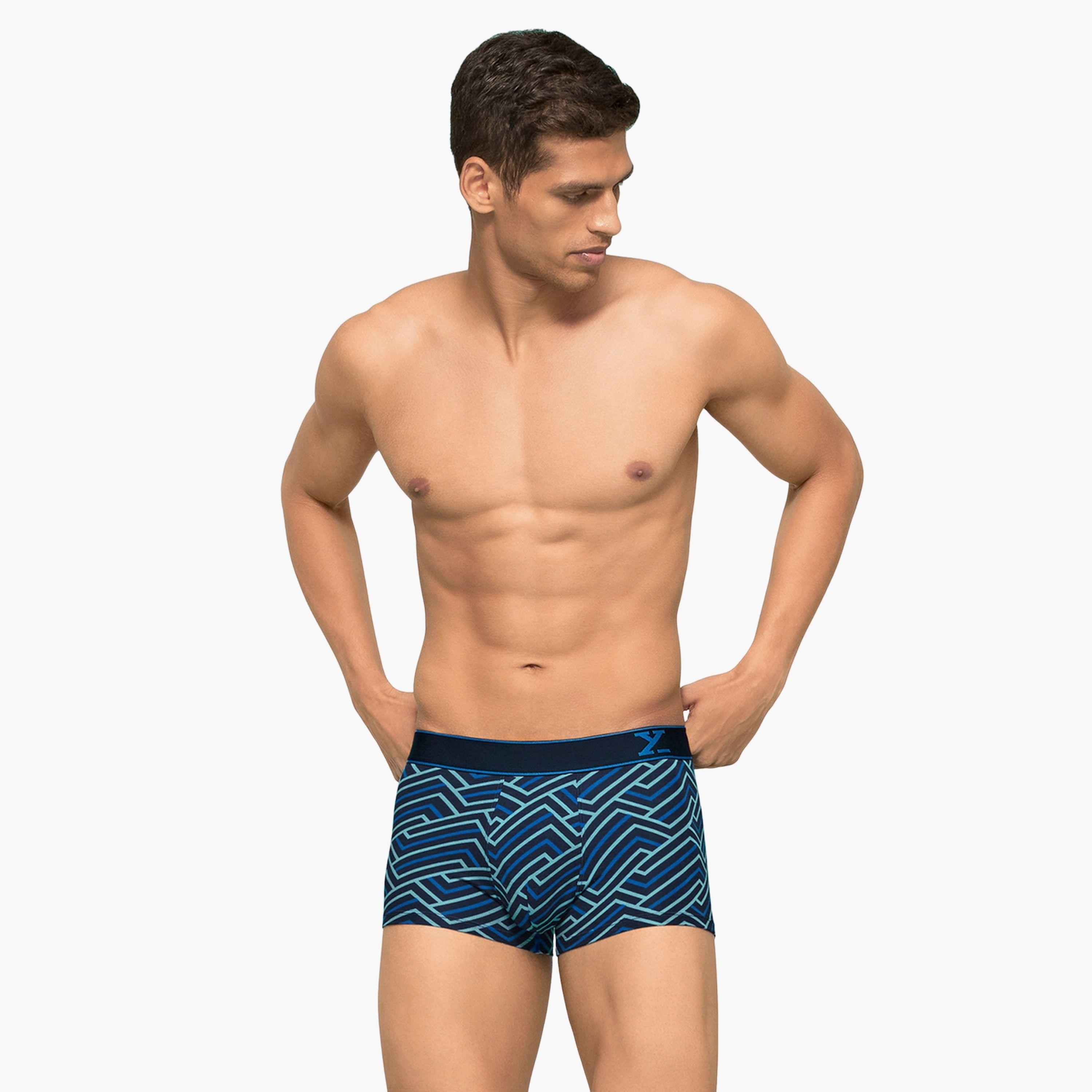 XYXX Men Cotton Stripes Parallax Trunks-men-clothing-innerwear-underwear-image-2